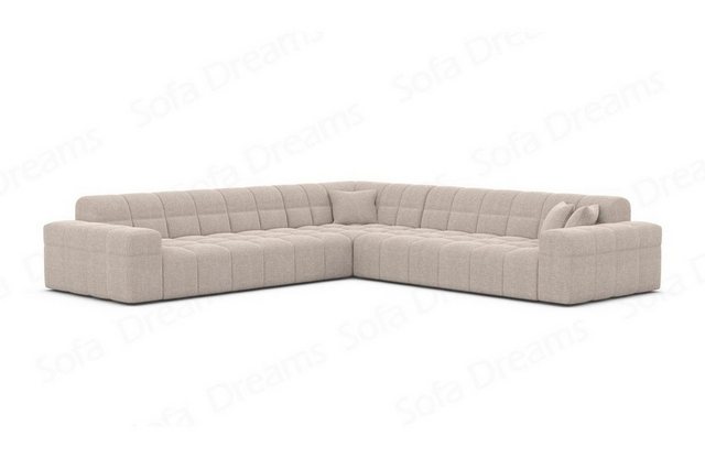 Sofa Dreams Ecksofa Polsterstoff Ecksofa Samt Modern Eckcouch Ibiza L Form günstig online kaufen