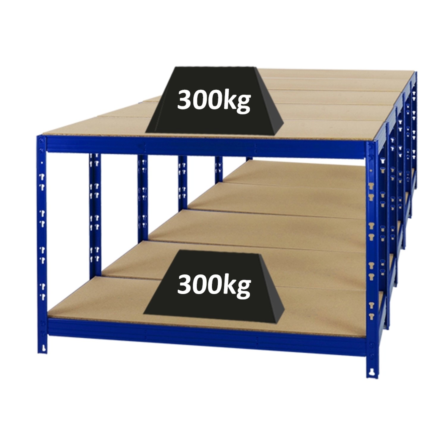 PROREGAL Mega Deal 5x Werkbank Tiger HxBxT 90 x 140 x 60 cm Fachlast 300 kg günstig online kaufen