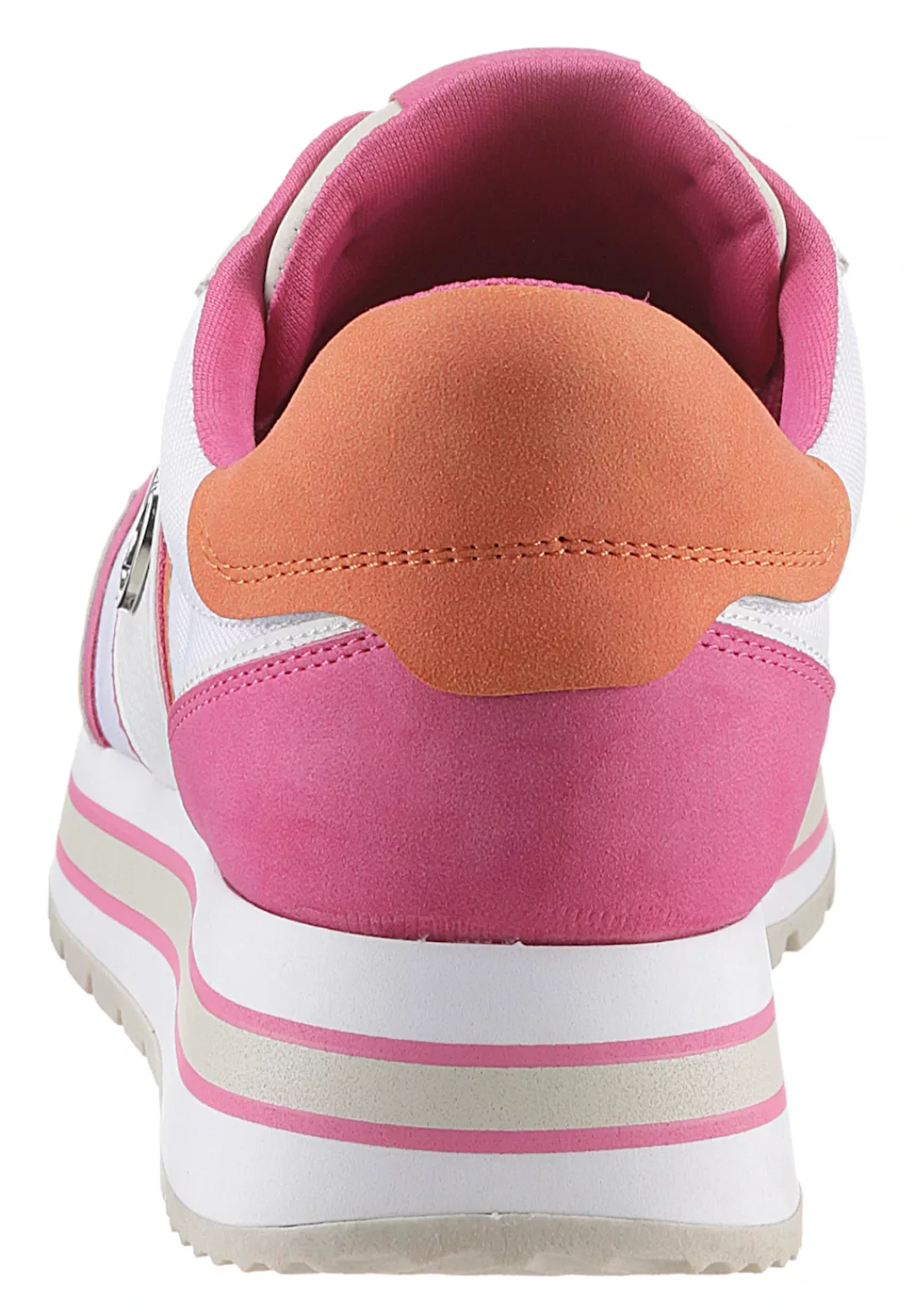 Tamaris Plateau Sneaker Damen weiß günstig online kaufen