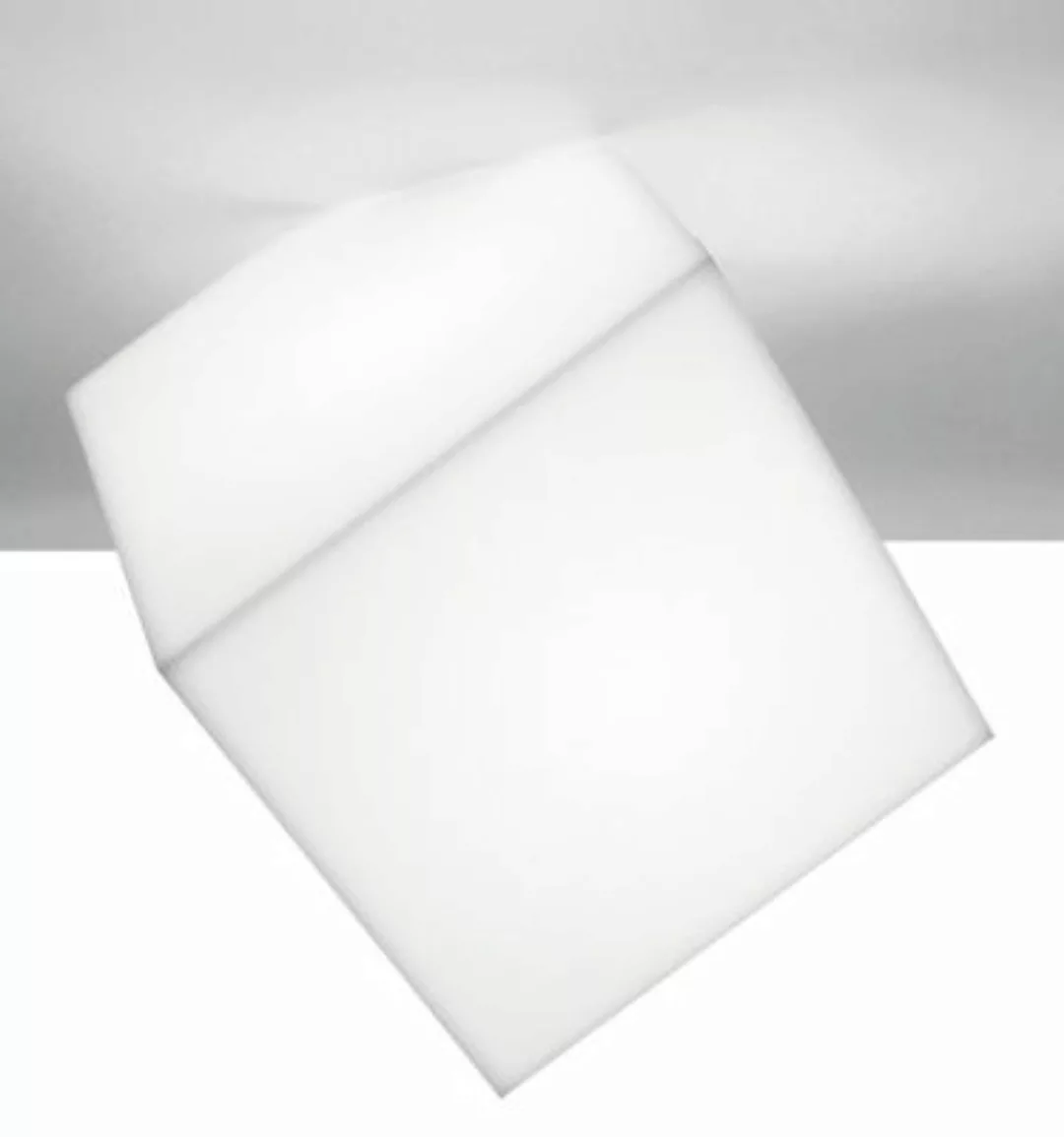 Wandleuchte Edge plastikmaterial weiß Deckenleuchte - Artemide - Weiß günstig online kaufen