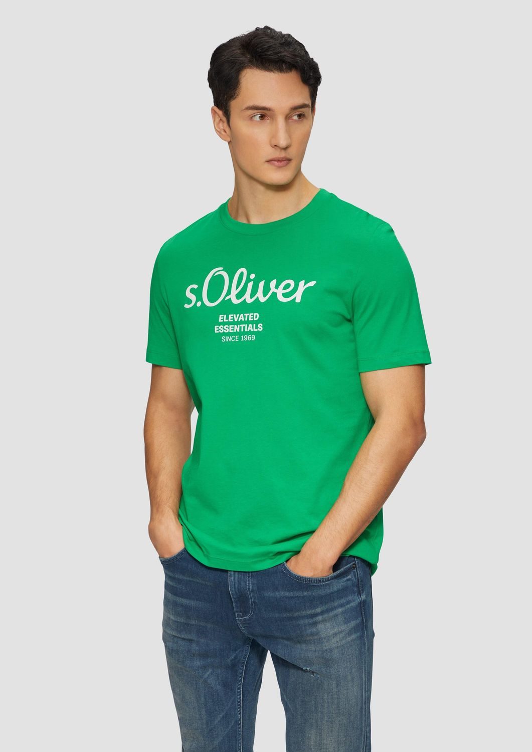 s.Oliver T-Shirt Casual (2-tlg) mit Rundhals-Ausschnitt, günstig online kaufen
