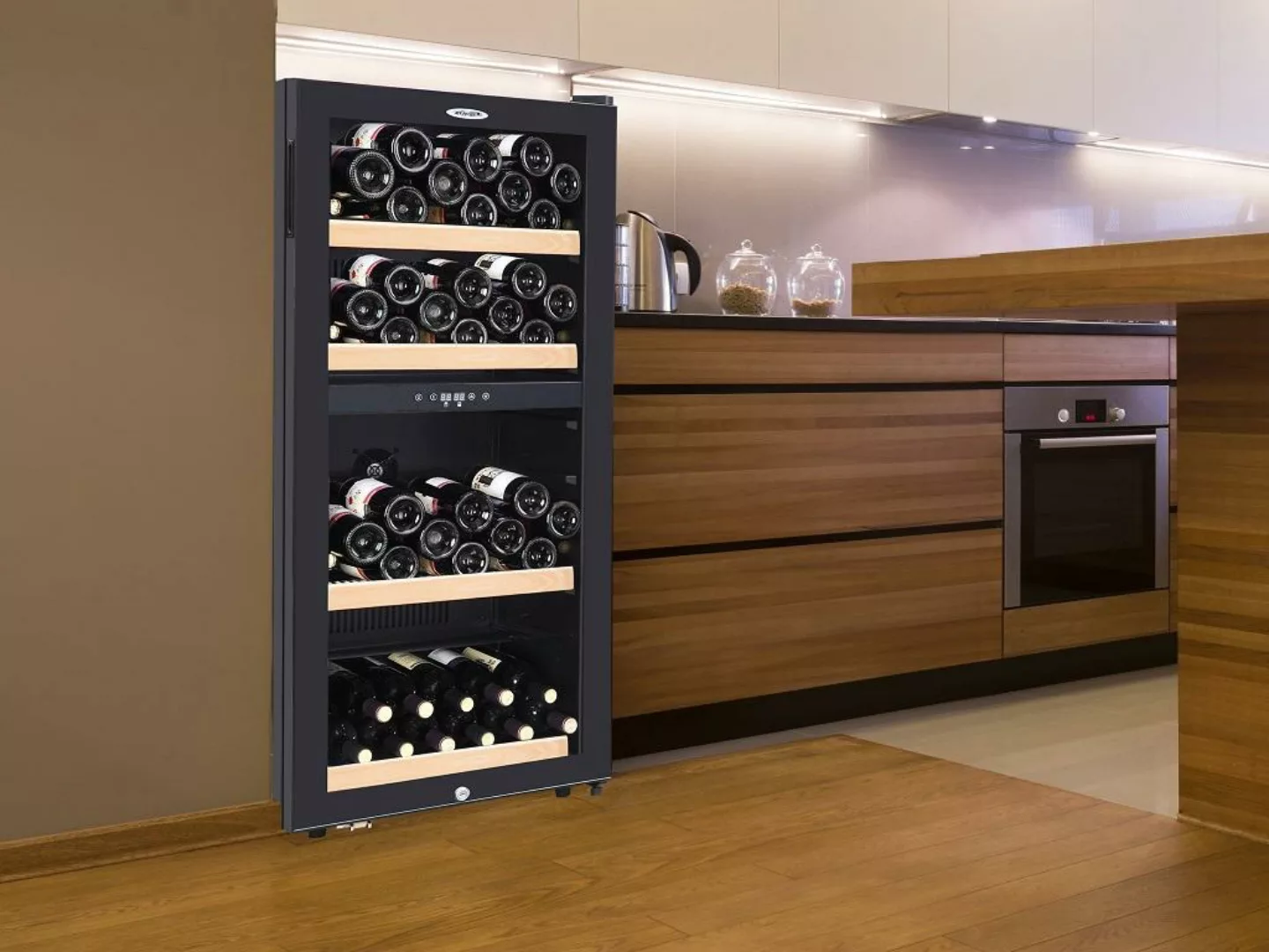 Weinkühlschrank für Aufbewahrung & Alterung - 95 Flaschen - Einstellbarer T günstig online kaufen