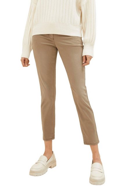 Tom Tailor Damen Hose TAPERED RELAXED - Relaxed Fit - Gestreift günstig online kaufen