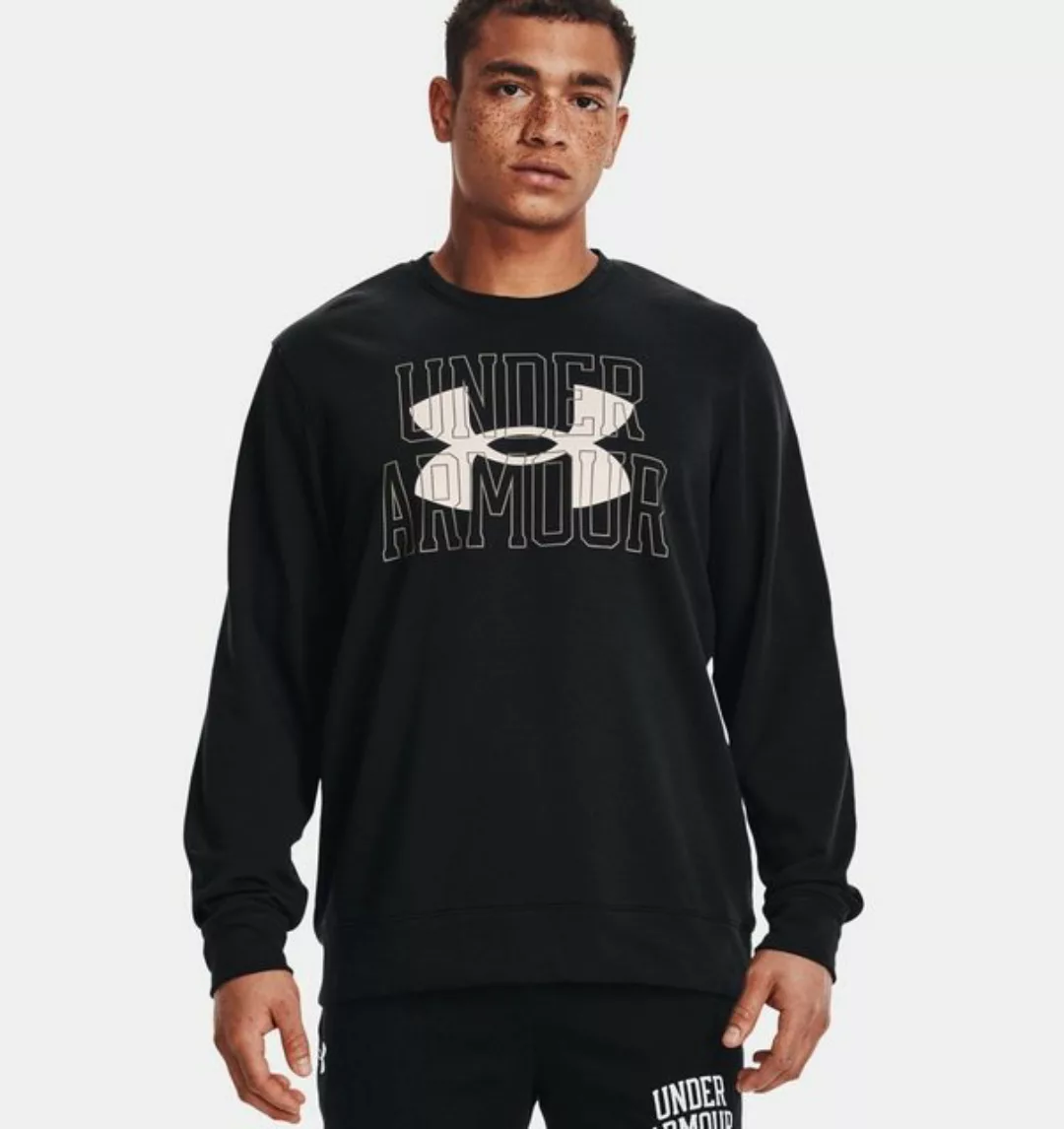 Under Armour® Sweater UA RIVAL TERRY LOGO CREW günstig online kaufen