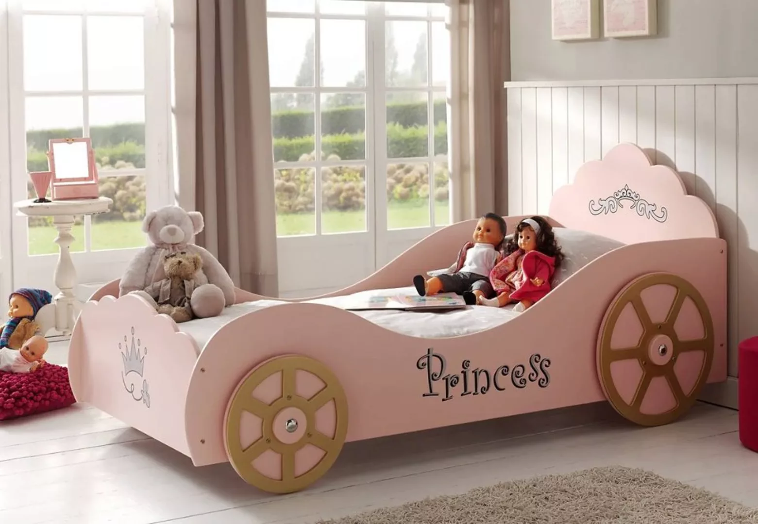 Faizee Möbel Kinderbett Kutschenbett günstig online kaufen