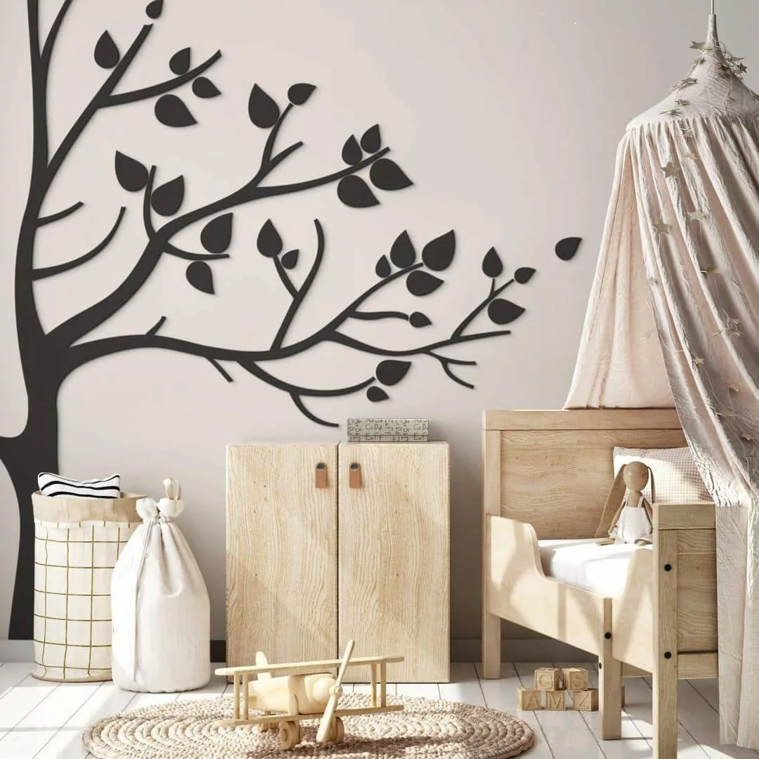 K&L Wall Art Holzbild Lebensbaum Kinderzimmer günstig online kaufen