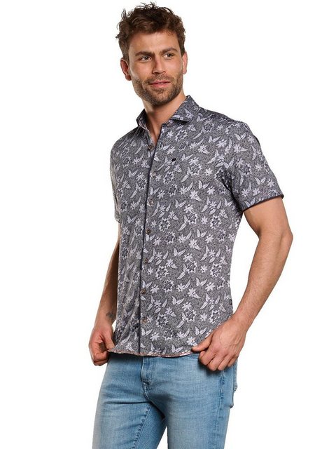 Engbers Kurzarmhemd Kurzarm-Hemd floral gemustert günstig online kaufen