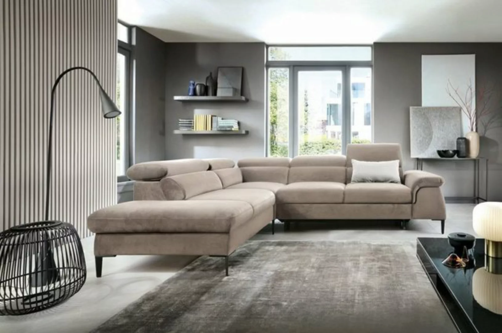 Luxusbetten24 Schlafsofa Designer Sofa Vela, mit Schlaffunktion günstig online kaufen