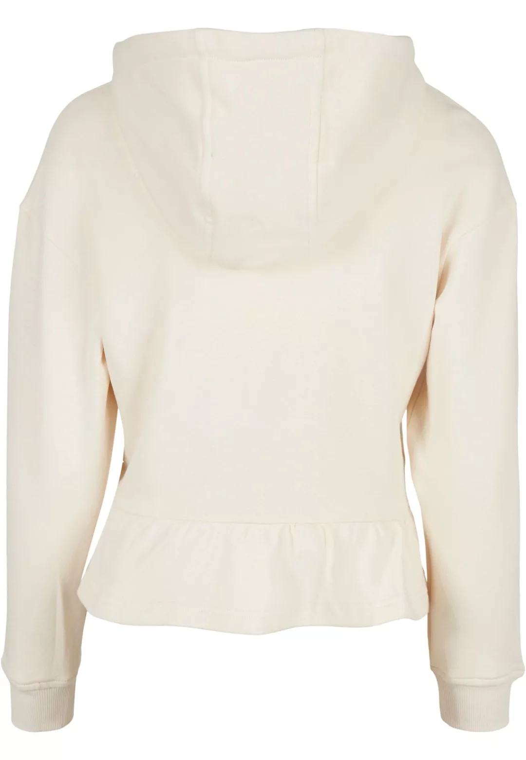 URBAN CLASSICS Kapuzenpullover "Urban Classics Damen Ladies Organic Volants günstig online kaufen