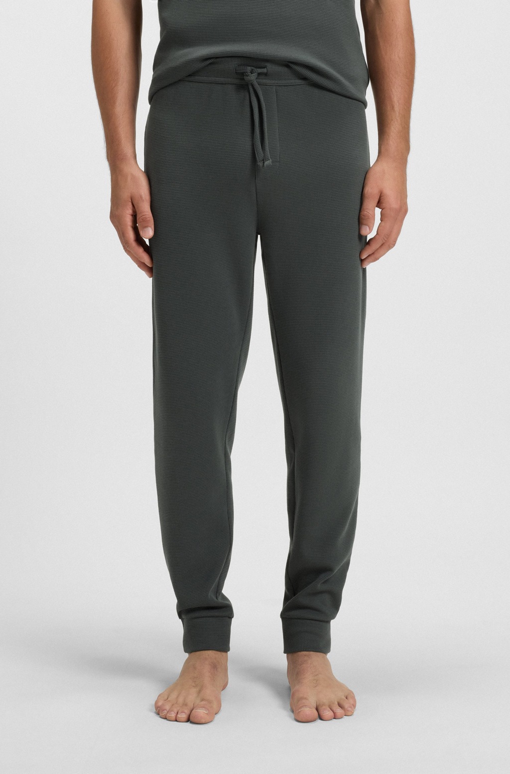 BOSS Pyjamahose "Waffle Pants Cuf" günstig online kaufen