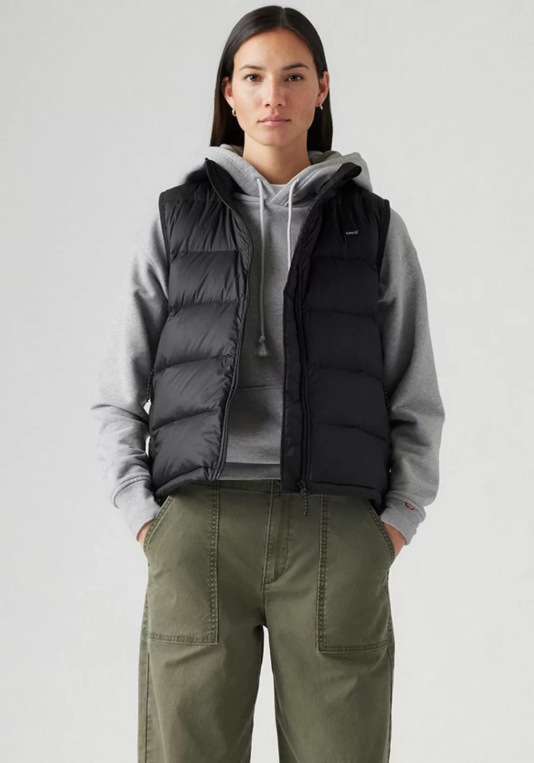 Levi's® Steppweste POLLY PACKABLE VEST mit Logo Stickerei günstig online kaufen