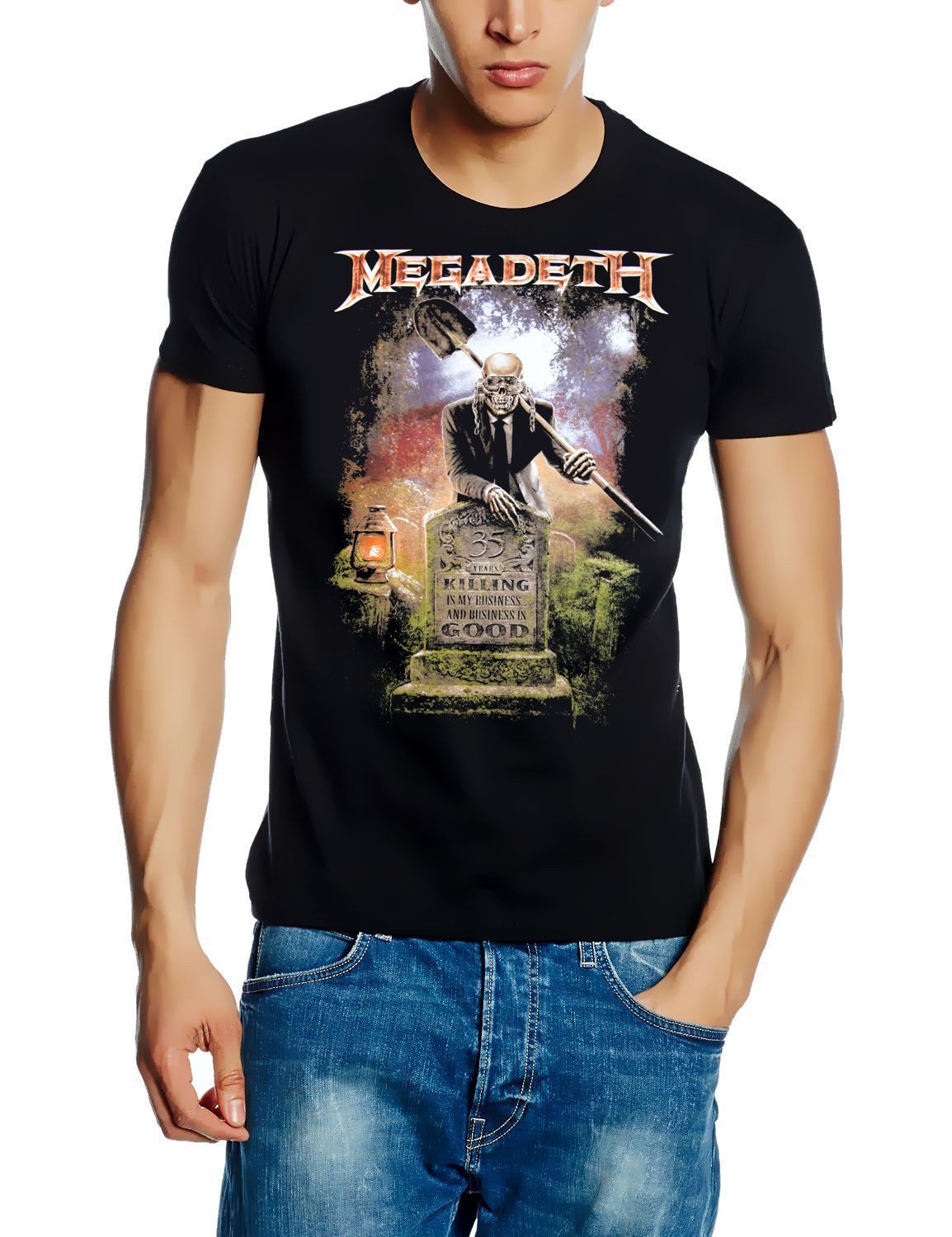 coole-fun-t-shirts Print-Shirt MEGADEATH T-Shirt black 35 günstig online kaufen