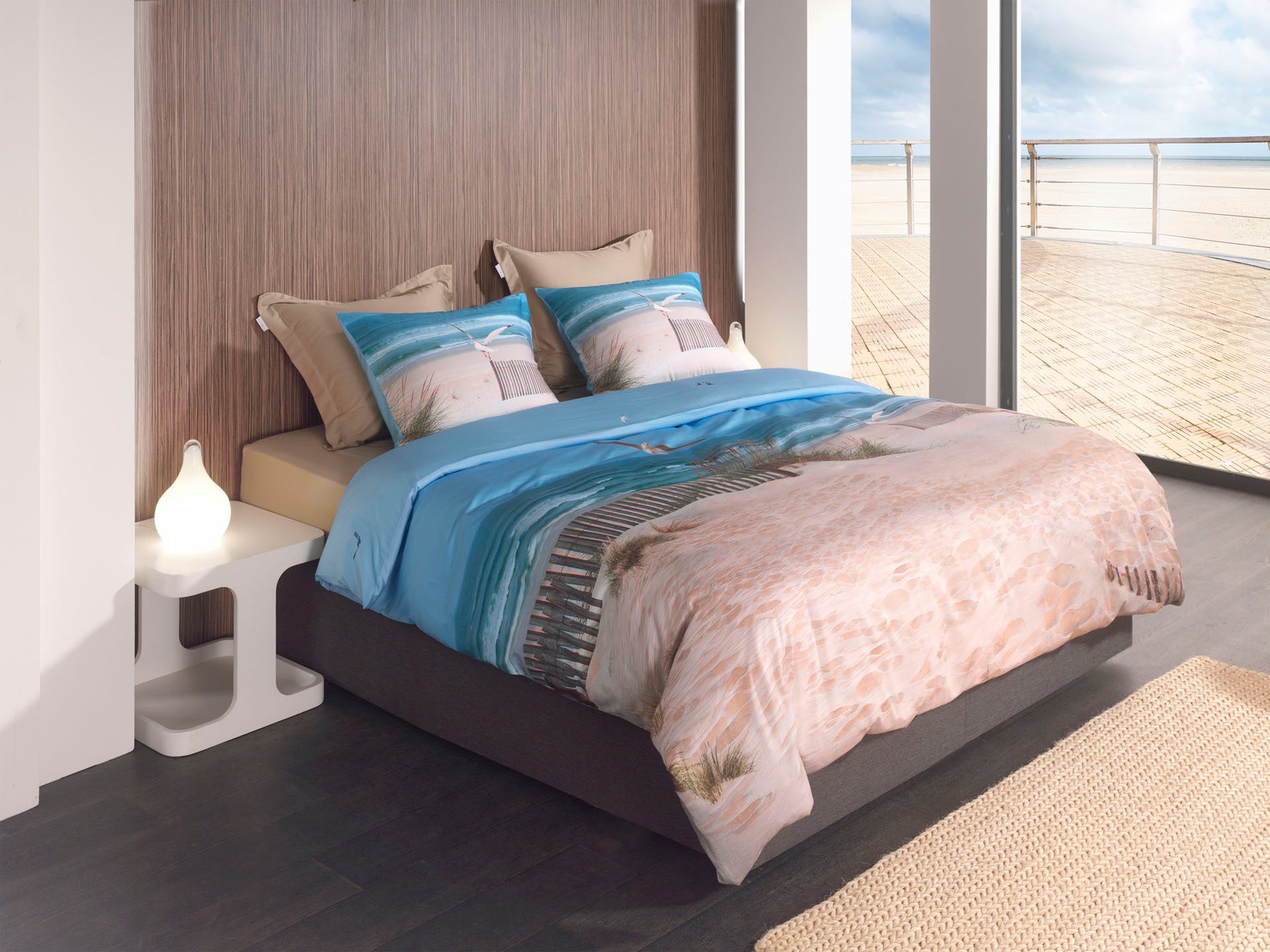 Heckett and Lane Bettwäsche Spiaggia, Mako-Satin, günstig online kaufen