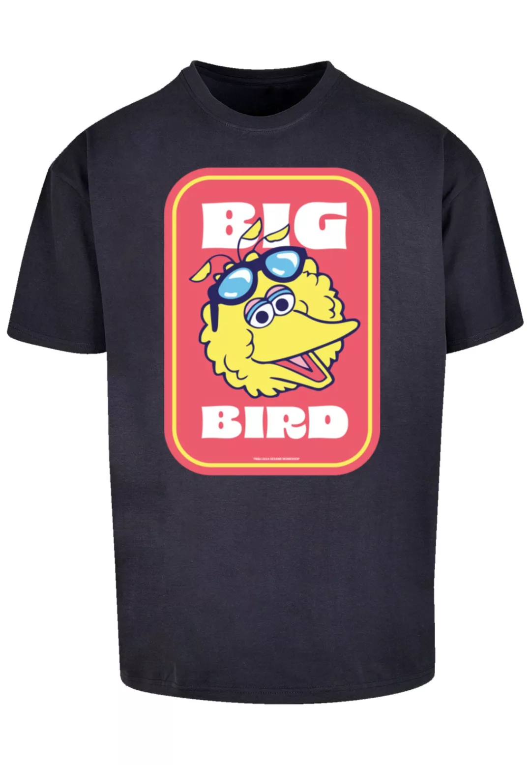 F4NT4STIC T-Shirt "Sesamstraße Bilbo Big Bird Sticker", Premium Qualität, W günstig online kaufen