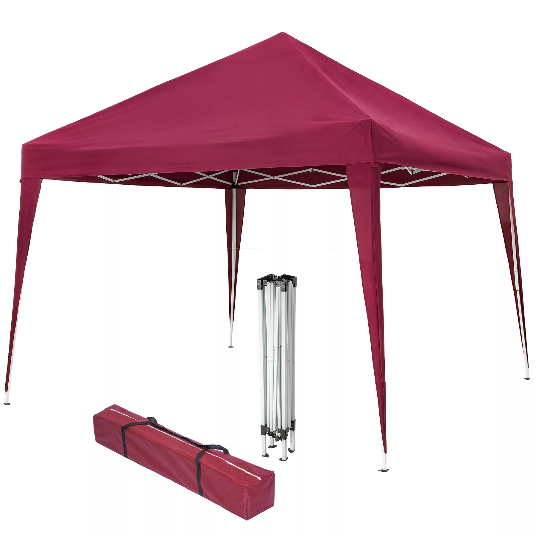Faltbarer Pavillon Linosa 3x3 m - rot günstig online kaufen