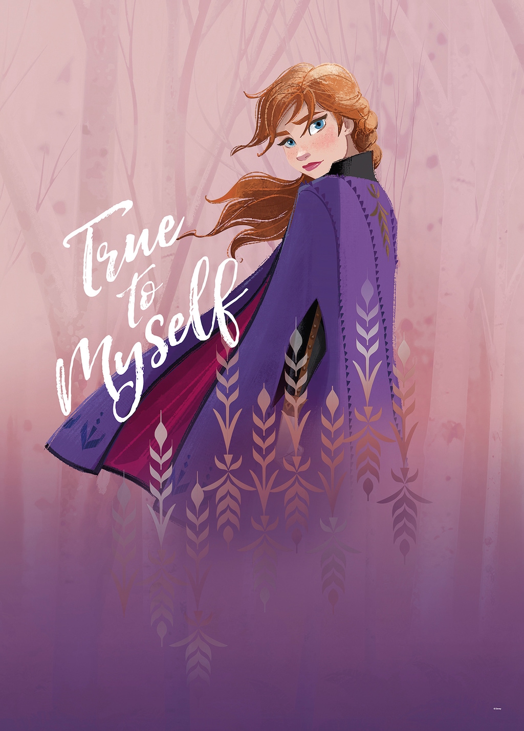 Komar Bild "Frozen Anna True to Myself", Disney, (1 St.), Wandbild zur Deko günstig online kaufen