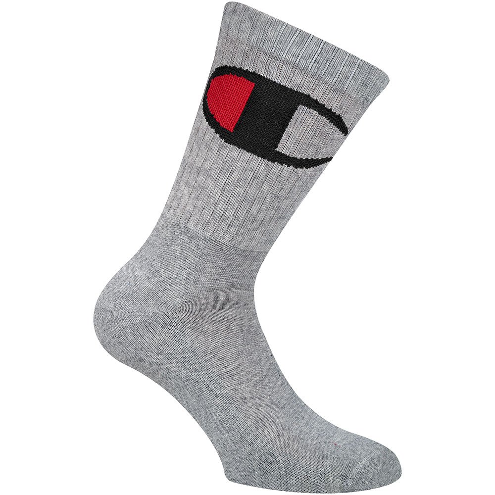 Champion Crew Rochester Logo C Socken EU 39-42 Gray günstig online kaufen