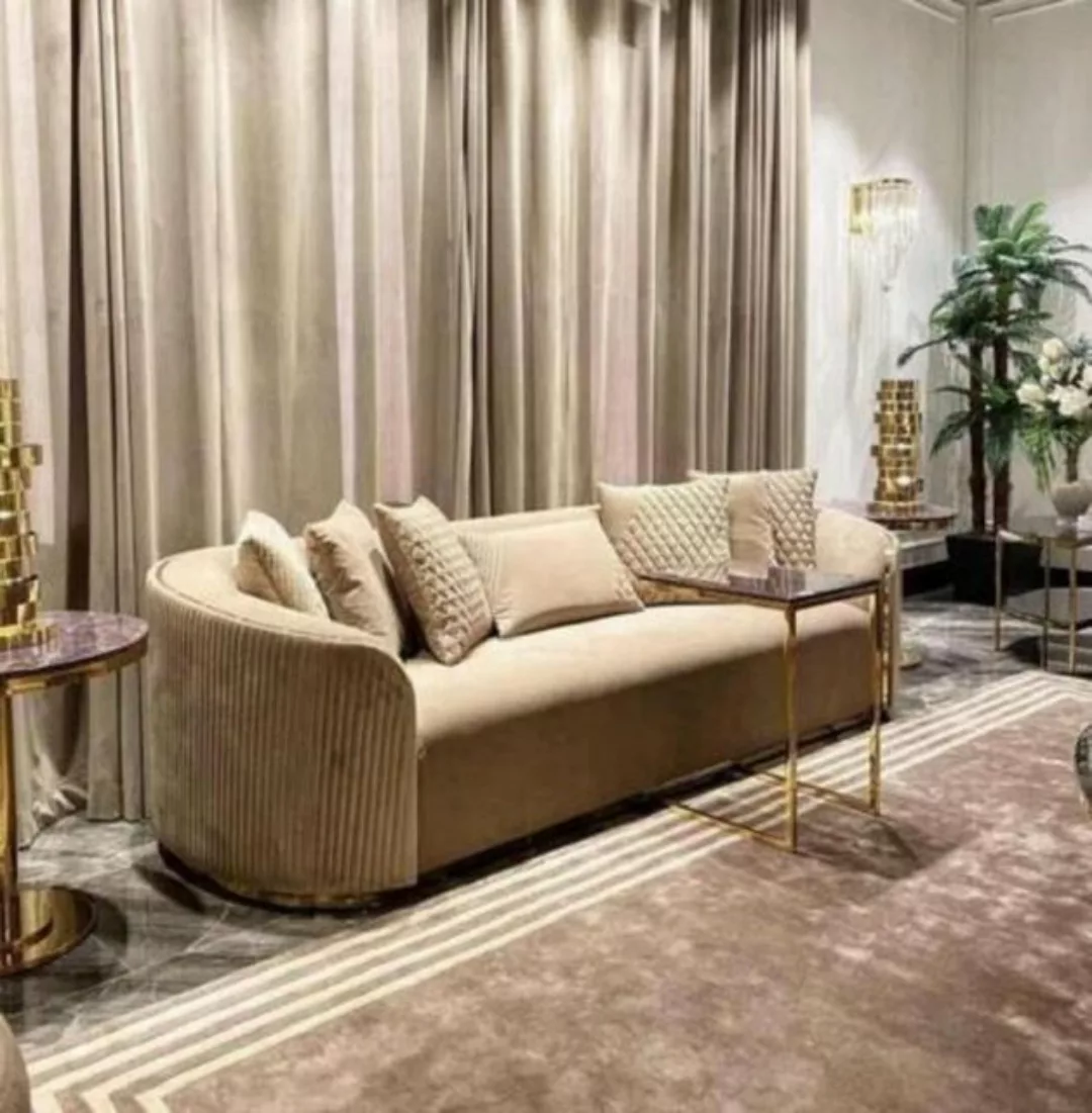JVmoebel 3-Sitzer Sofa 3 Sitzer Sofas Sitz Modern Couch Luxus Textil Wohnzi günstig online kaufen