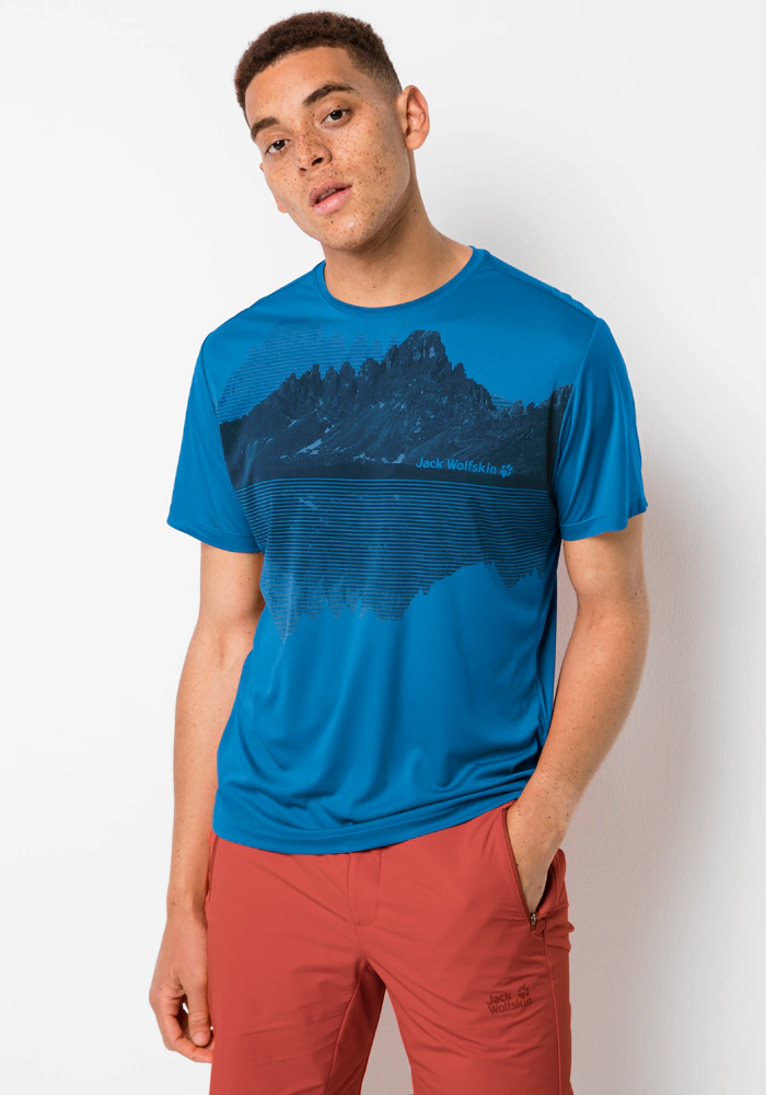 Jack Wolfskin T-Shirt "PEAK GRAPHIC T M" günstig online kaufen