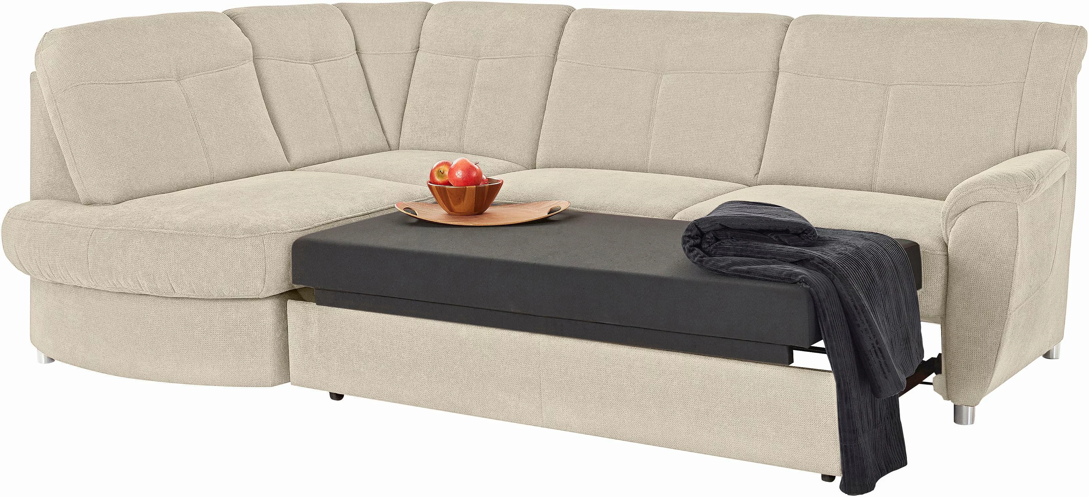 sit&more Ecksofa Sonoma L-Form, wahlweise mit Bettfunktion und Bettkasten günstig online kaufen