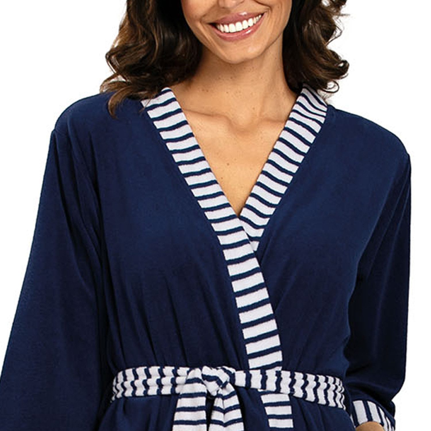 comtessa Damenbademantel Feeling Good, Baumwolle, Kimono-Kragen, günstig online kaufen