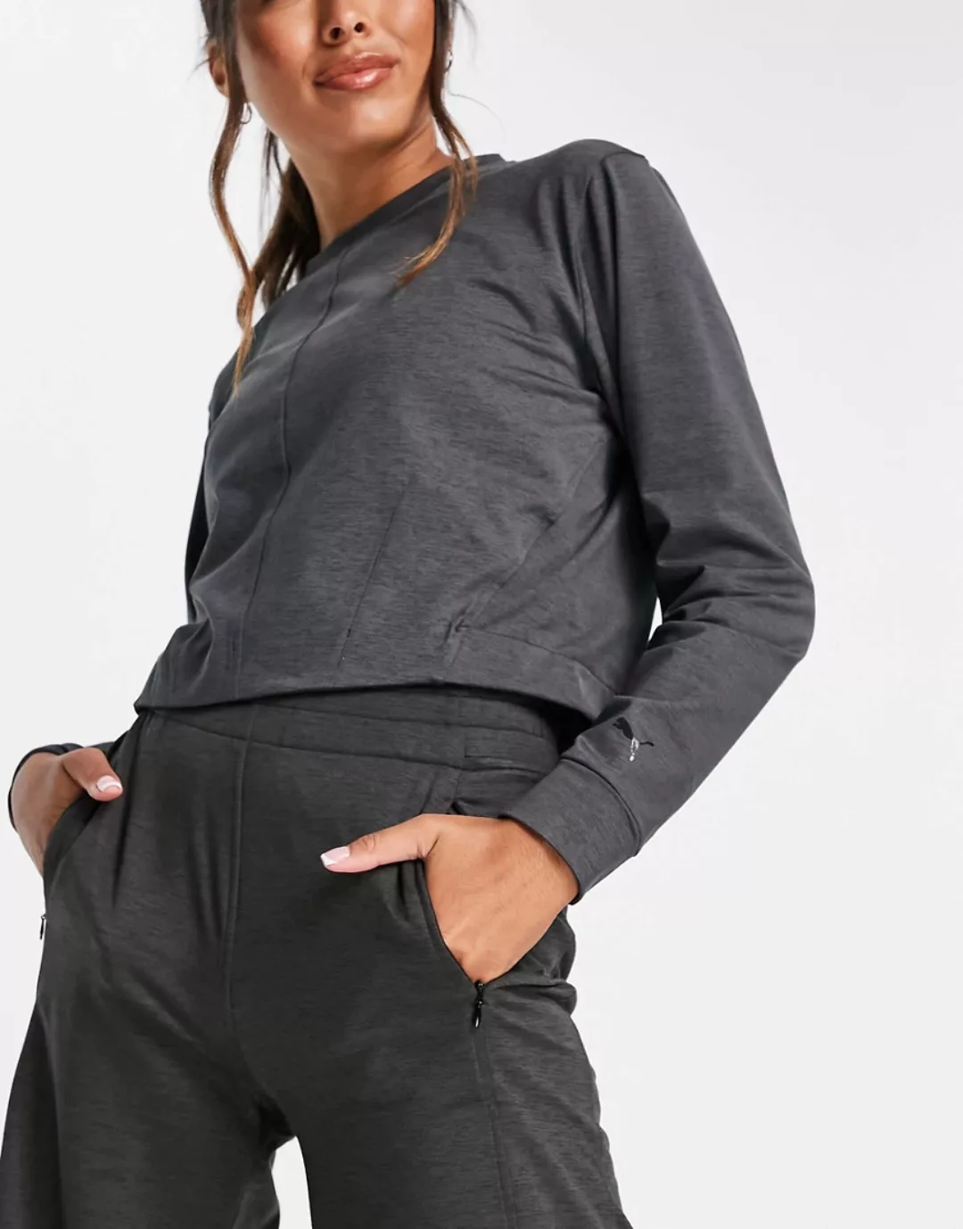 PUMA Training – Cloudspun – Sweatshirt in Grau günstig online kaufen