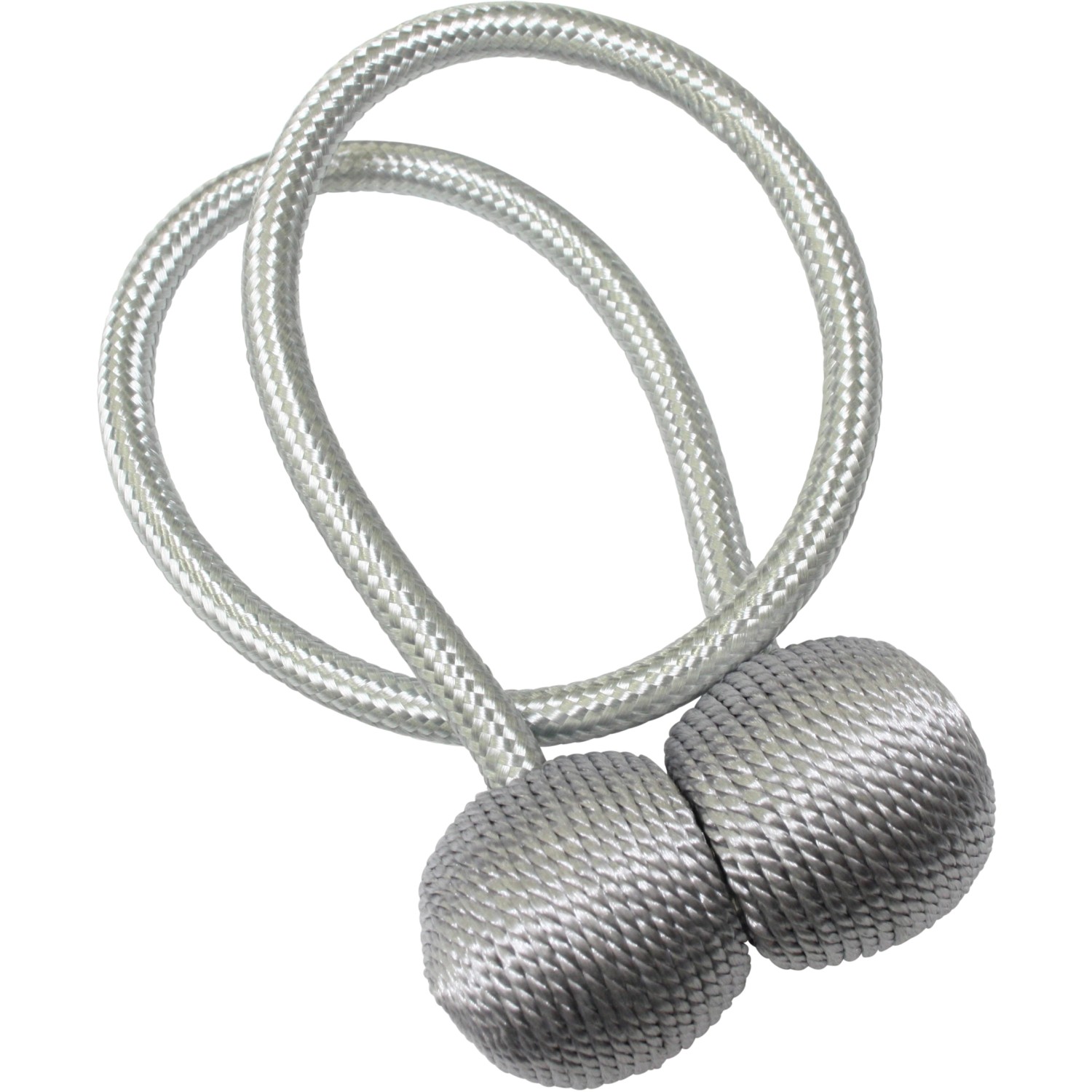 Gardinia Raffhalter Flex-S mit Magnet Silber 2 Stück günstig online kaufen