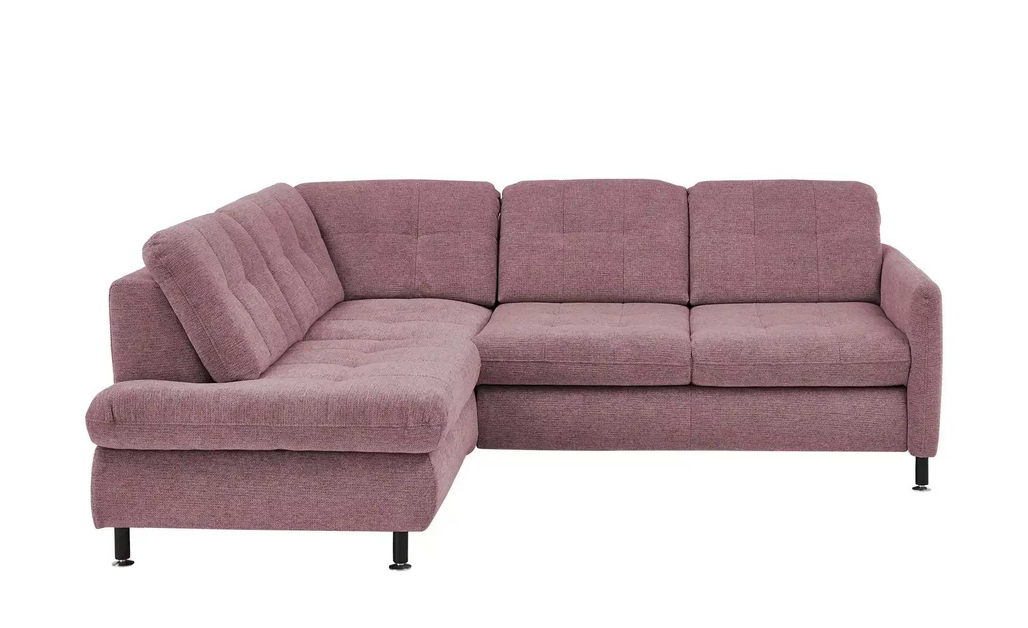 Lounge Collection Ecksofa  LIORA ¦ rosa/pink ¦ Maße (cm): B: 242 H: 99 T: 2 günstig online kaufen