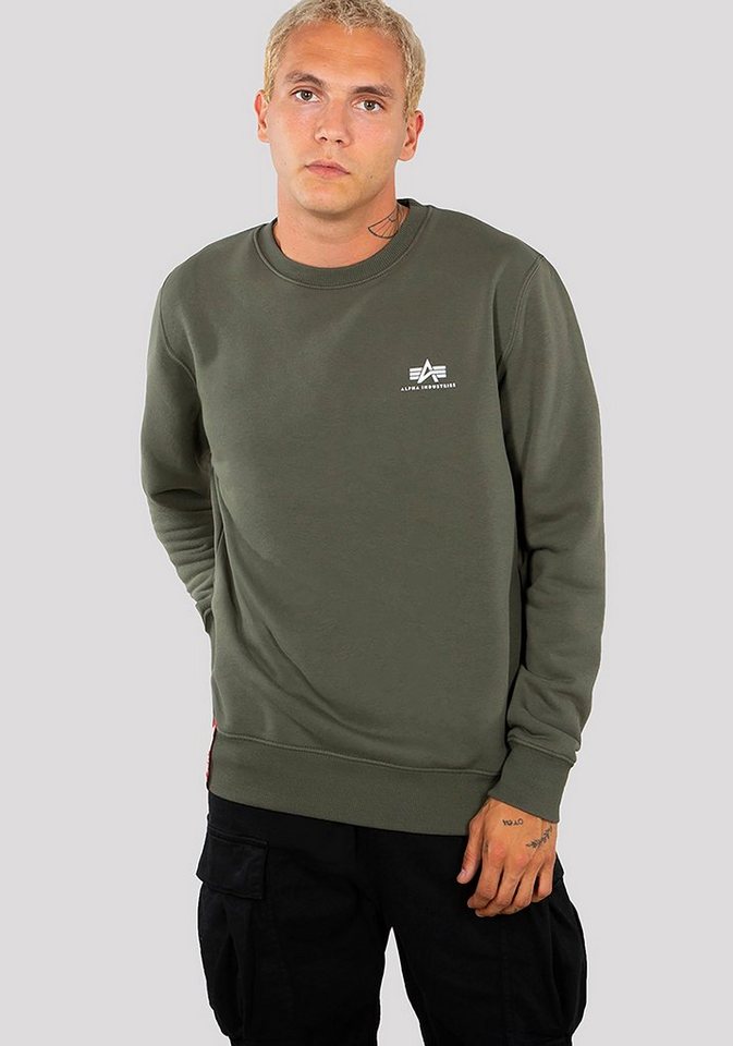 Alpha Industries Sweatshirt Basic Sweater small Logo günstig online kaufen