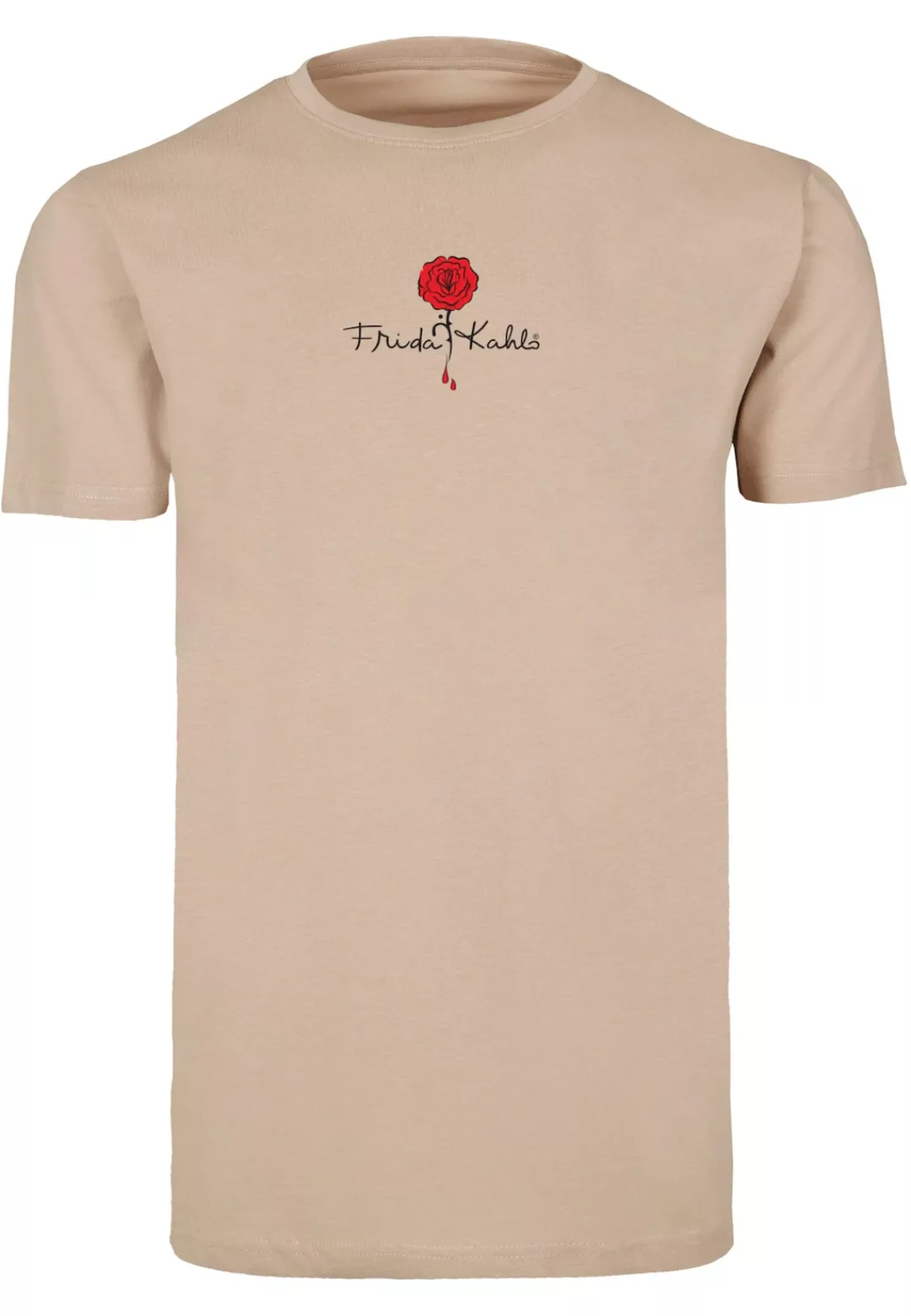 Merchcode T-Shirt "Merchcode Herren Frida Kahlo - Logo rose T-Shirt Round N günstig online kaufen