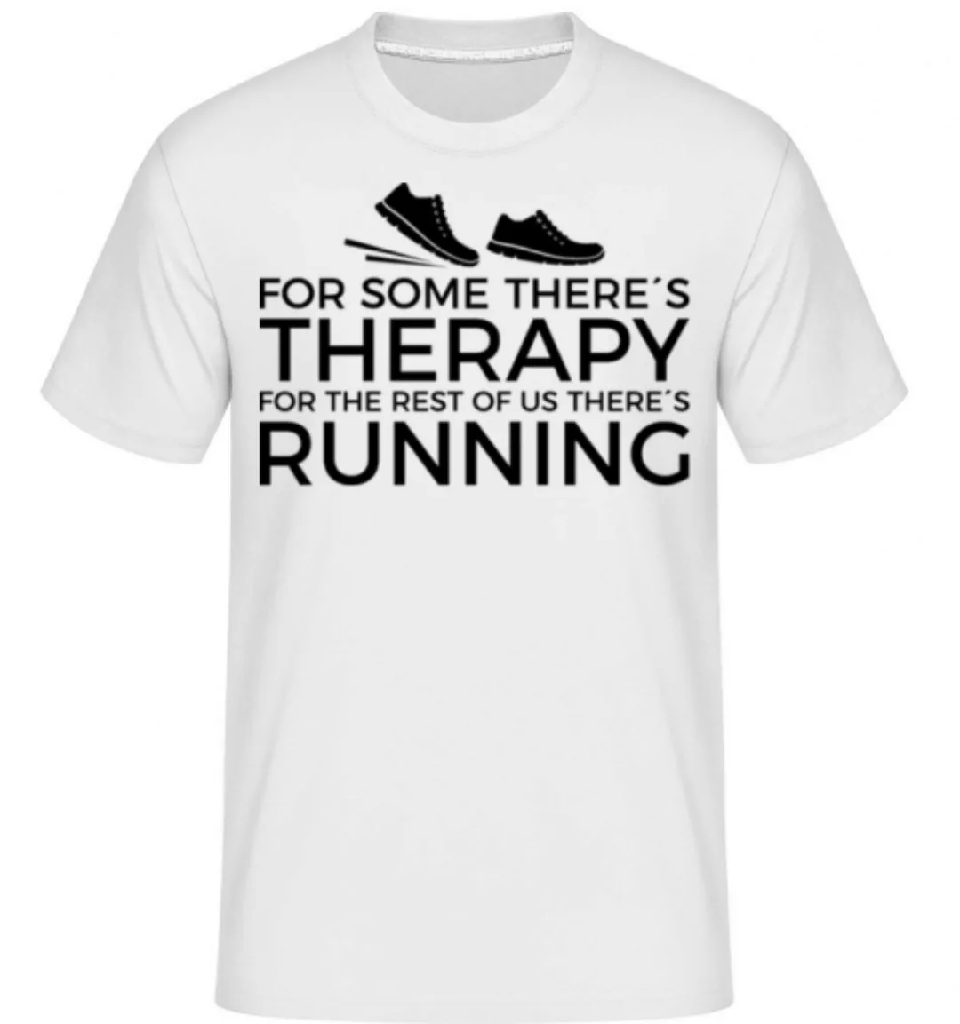 Running Is My Therapy · Shirtinator Männer T-Shirt günstig online kaufen