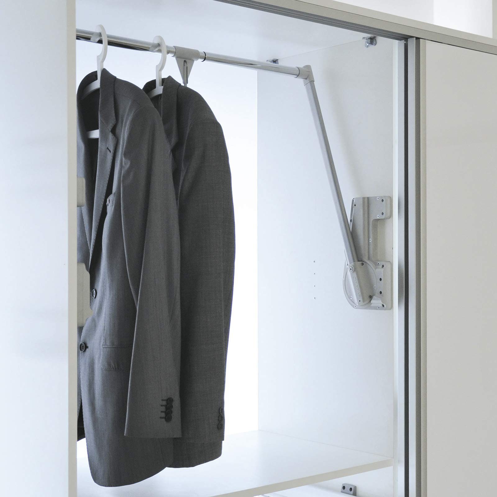 SO-TECH® Kleiderstange Kleiderlift mit Teleskop-Breitenverstellung 850 günstig online kaufen