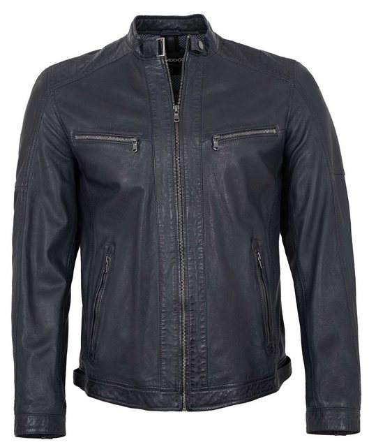 Maddox Lederjacke Mason MADDOX - Herren Lederjacke Lammnappa navy günstig online kaufen