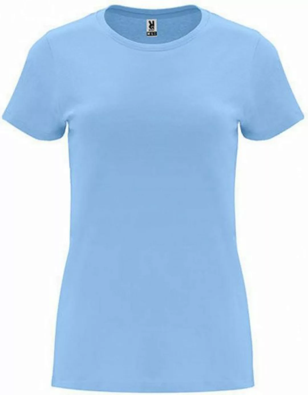 Roly Rundhalsshirt Damen Capri T-Shirt, Tailliert und eng anliegend geschni günstig online kaufen