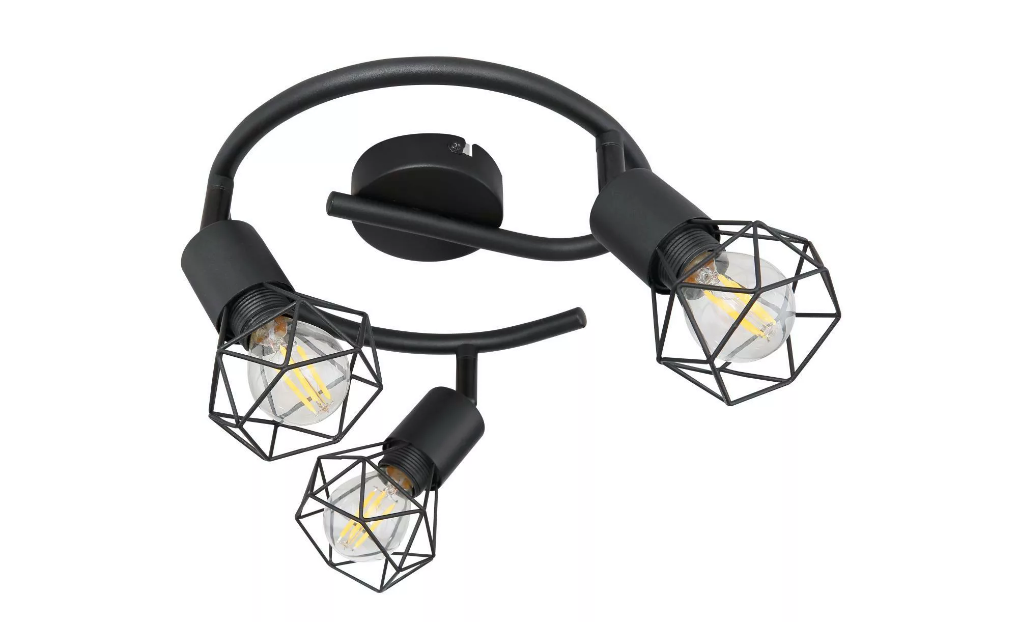 Globo Lighting Deckenstrahler   ¦ schwarz ¦ Maße (cm): B: 23 H: 18 T: 23.0 günstig online kaufen