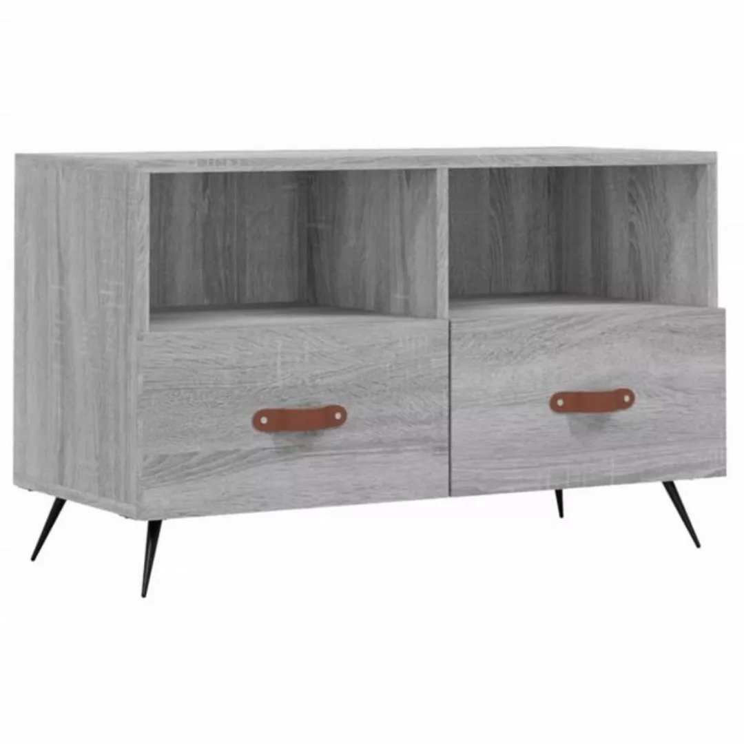 vidaXL TV-Schrank TV-Schrank Grau Sonoma 80x36x50 cm Holzwerkstoff (1-St) günstig online kaufen