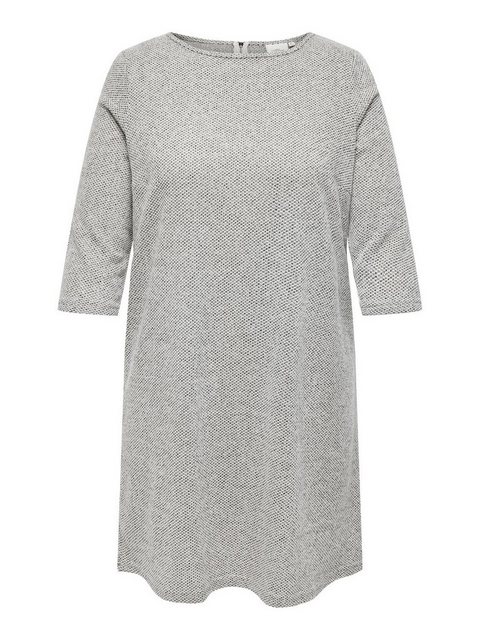 ONLY CARMAKOMA Shirtkleid Mini 3/4 Arm Strickkleid Curvy Plus Size Übergröß günstig online kaufen