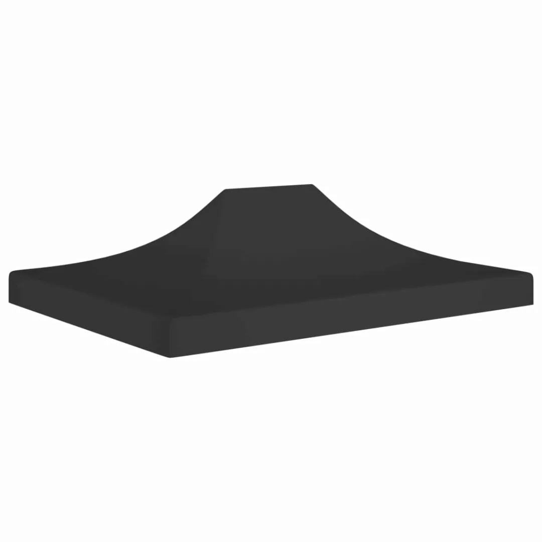 Partyzelt-dach 4x3 M Schwarz 270 G/m² günstig online kaufen