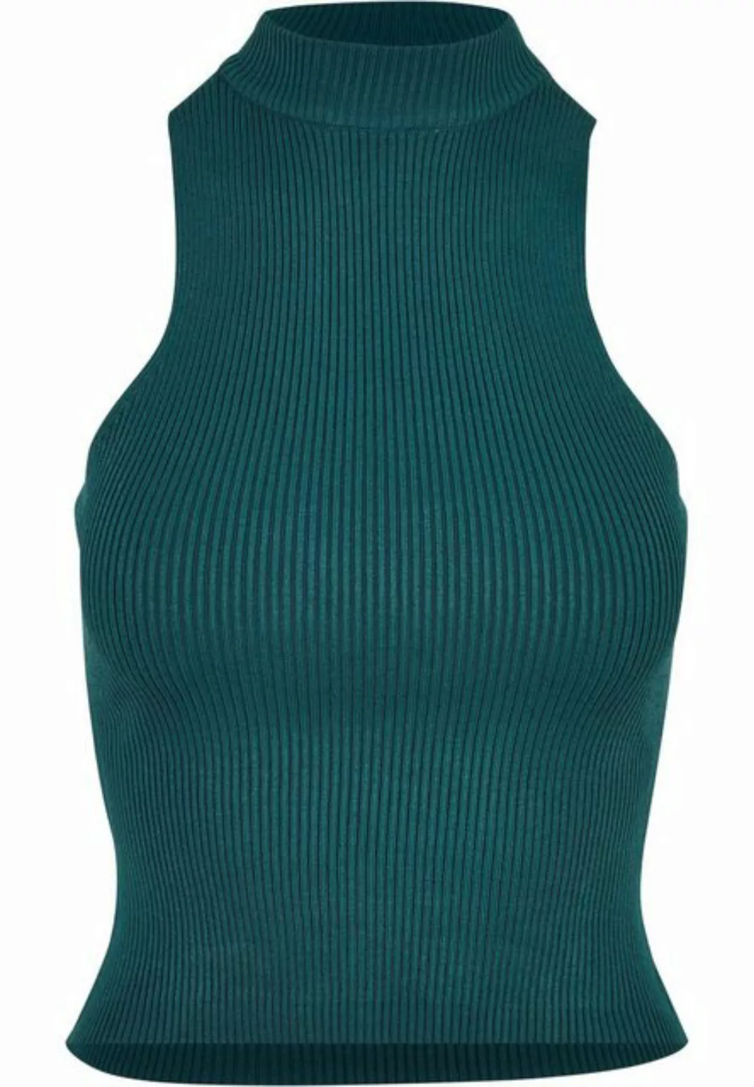 URBAN CLASSICS Muskelshirt Urban Classics Damen Ladies Short Rib Knit Turtl günstig online kaufen