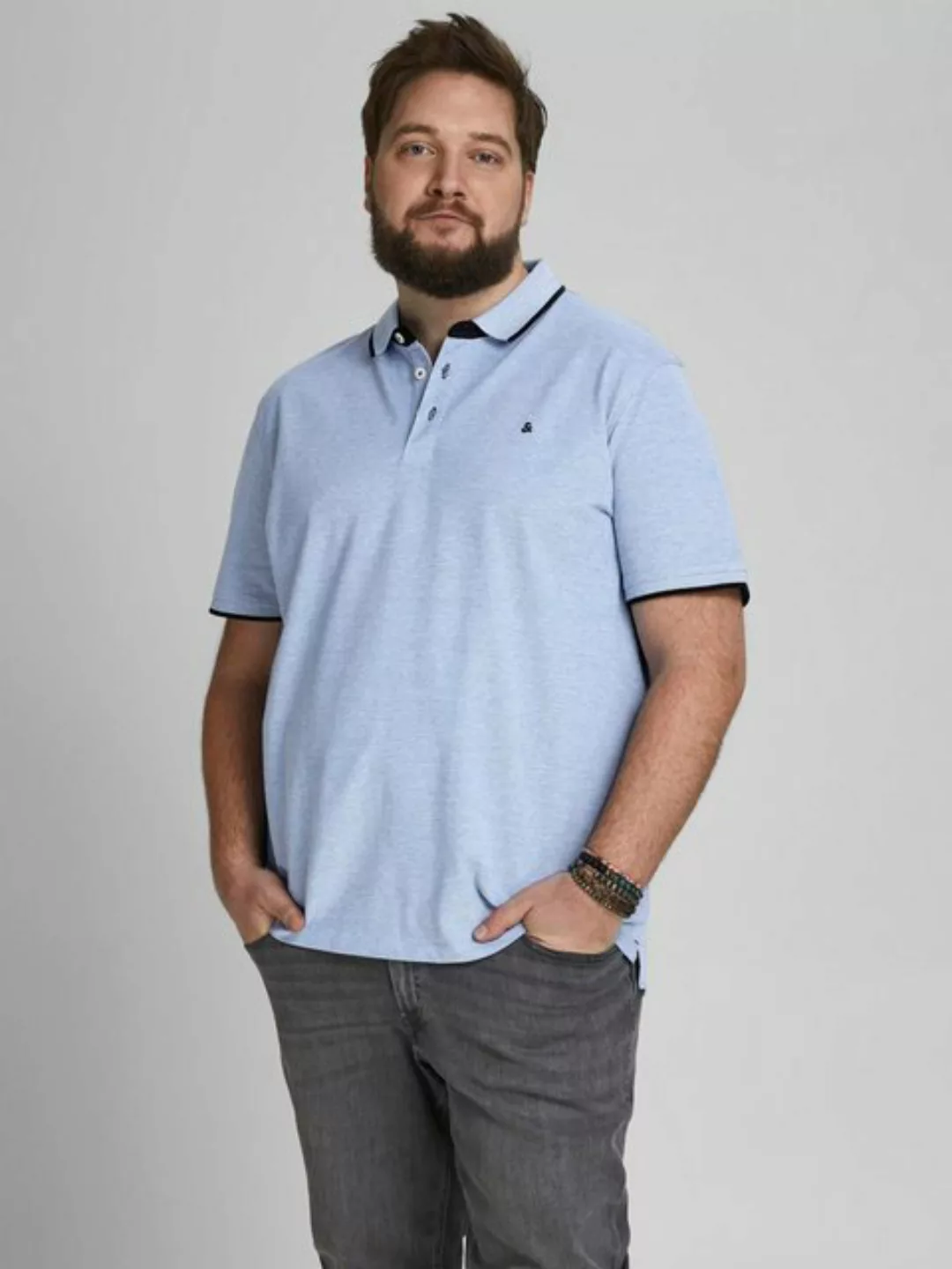 Jack&Jones Poloshirt mit Kontrastdetails günstig online kaufen