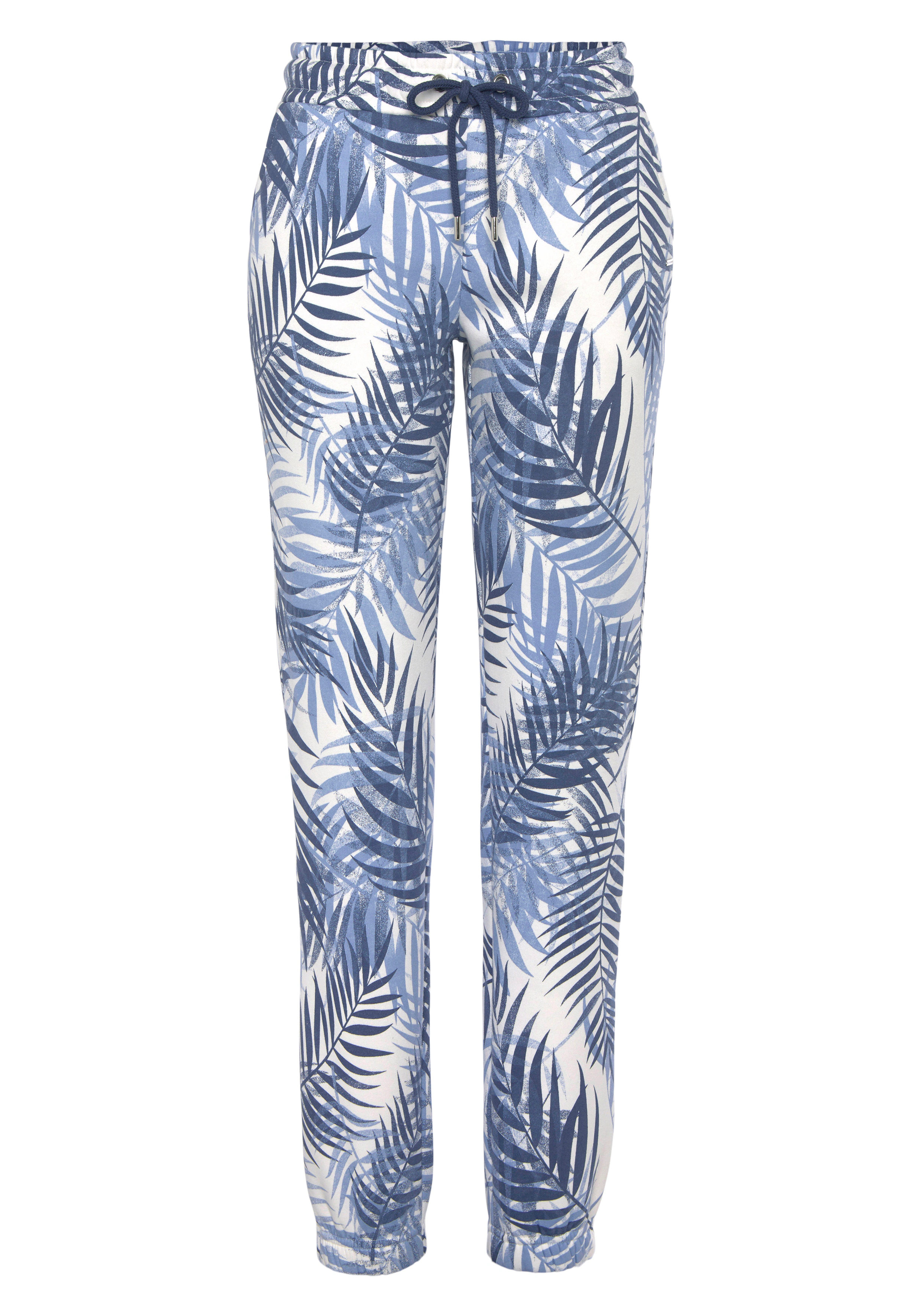 LASCANA Sweatpants, (1 tlg.), Loungehose mit Allover-Druck, Loungewear günstig online kaufen