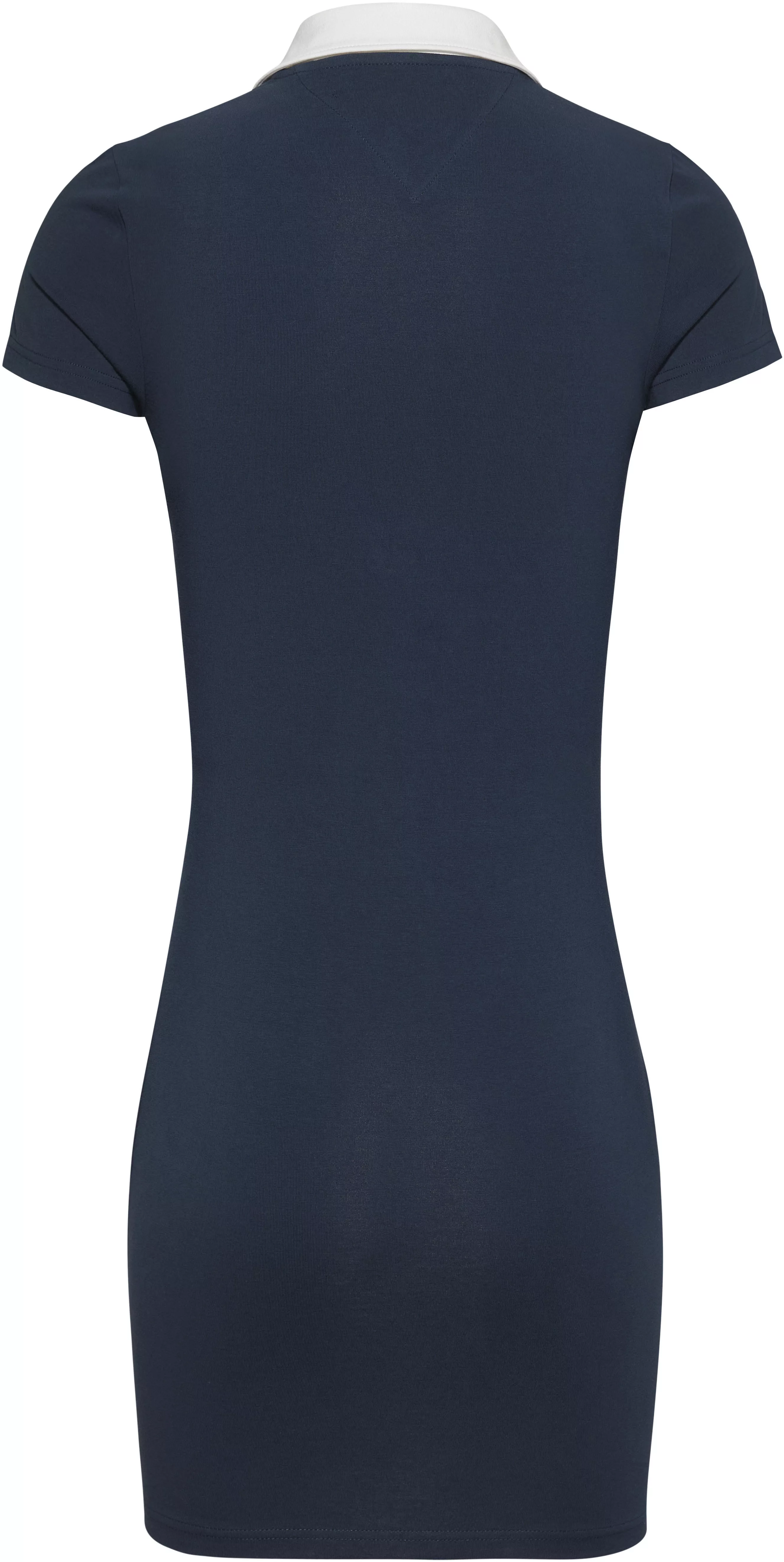 Tommy Jeans Polokleid "TJW CONTRAST V POLO DRESS", mit Markenlabelstickerei günstig online kaufen