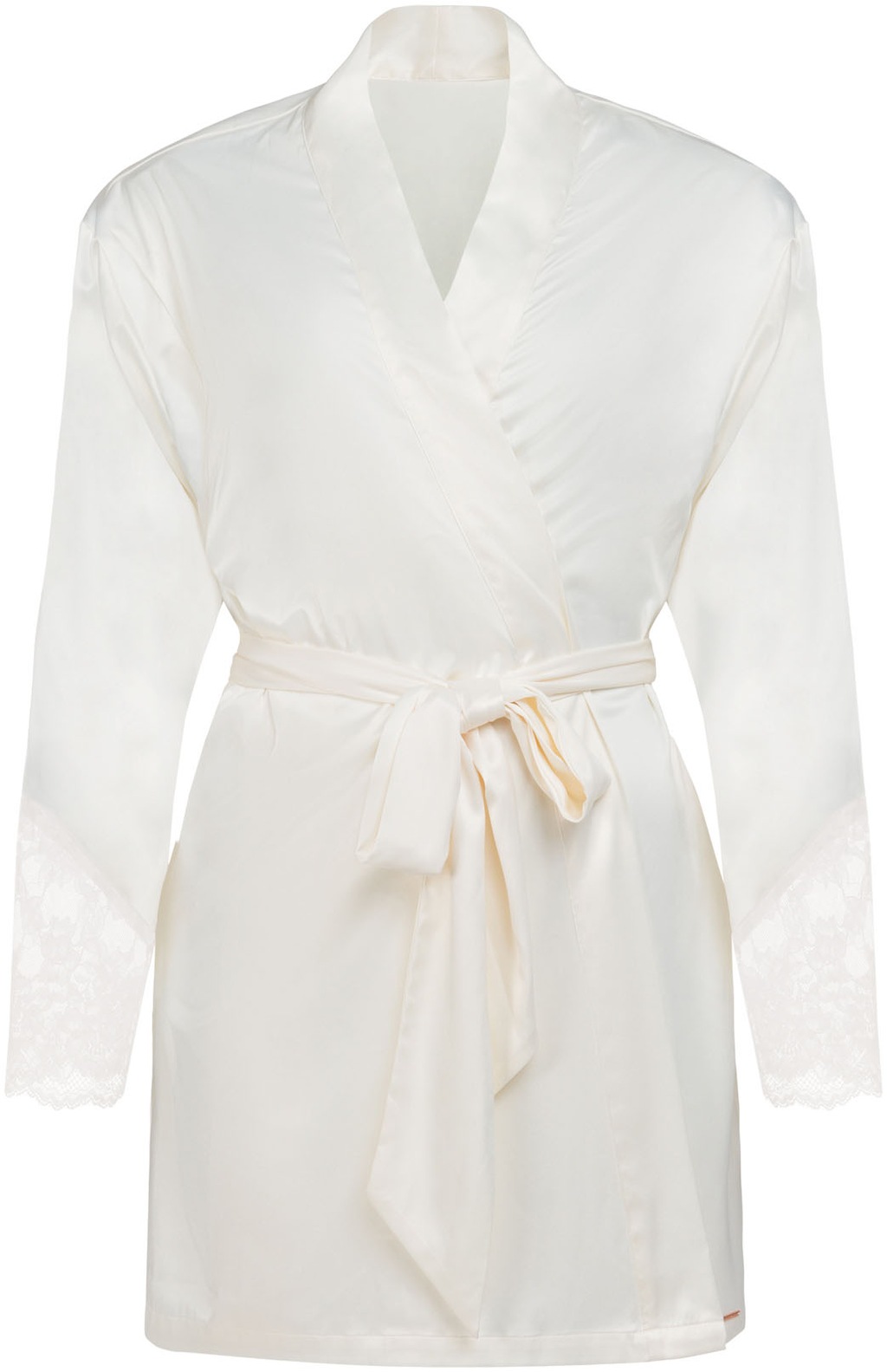 Dorina Kimono "LYRA-SATIN", mit zarten Spitzendetails günstig online kaufen