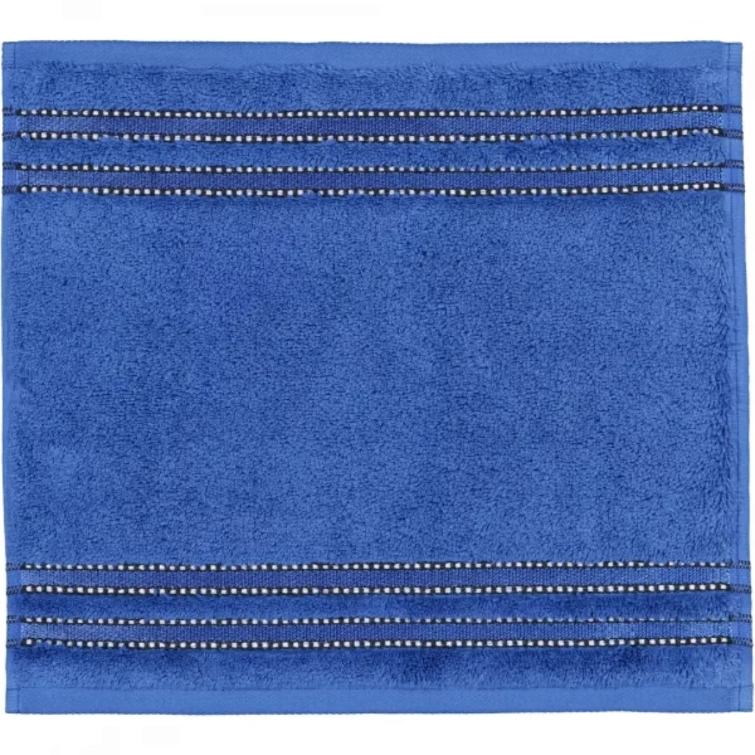 Vossen Handtücher Cult de Luxe - Farbe: deep blue - 4690 - Seiflappen 30x30 günstig online kaufen