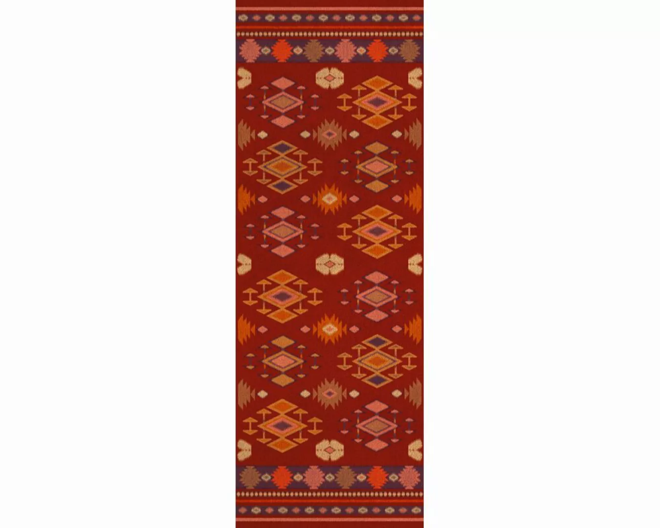 Dekopanel "Roter Teppich" 1,00x2,80 m / selbstklebende Folie günstig online kaufen