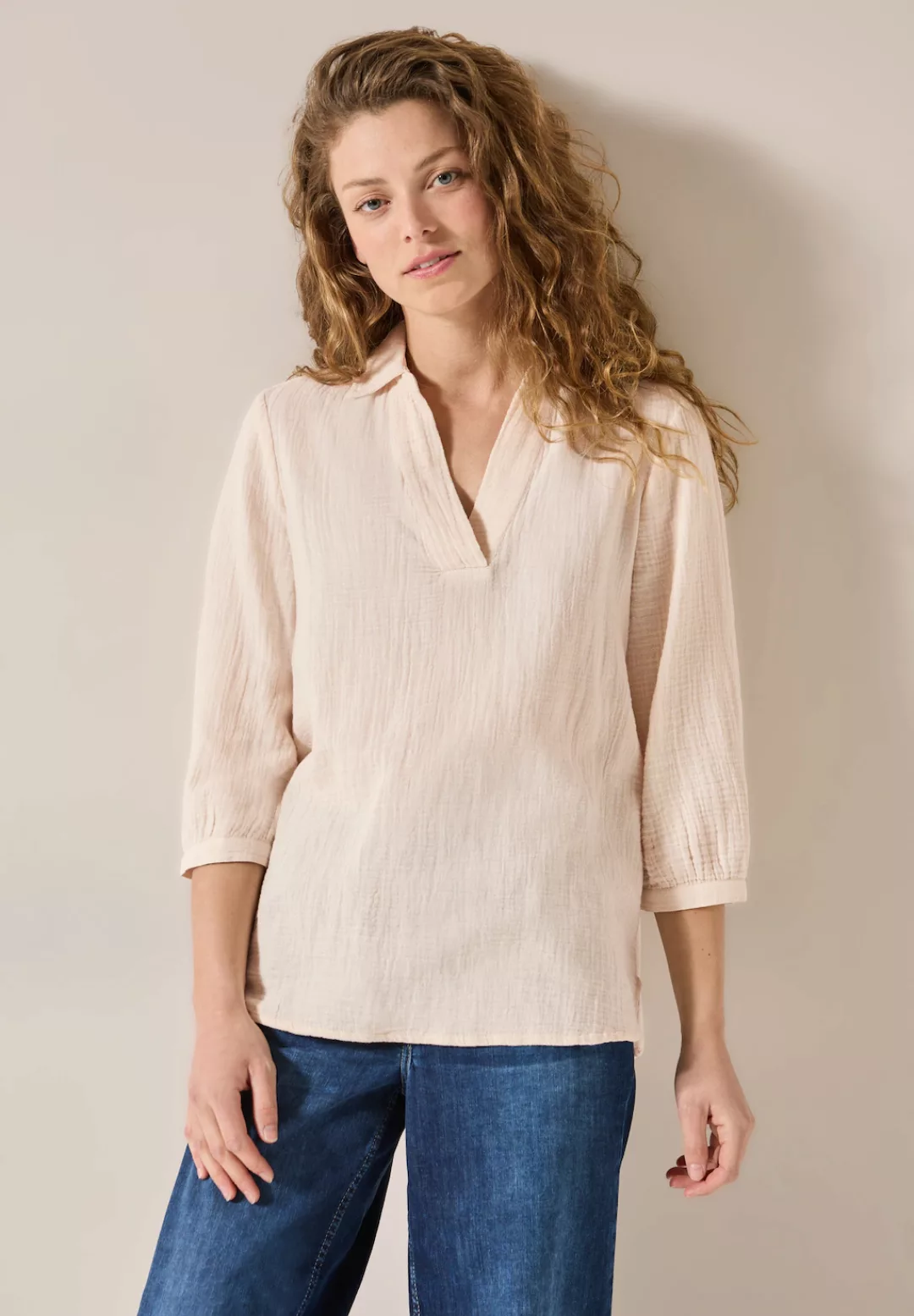 Cecil Klassische Bluse, mit 3/4 Ärmeln günstig online kaufen