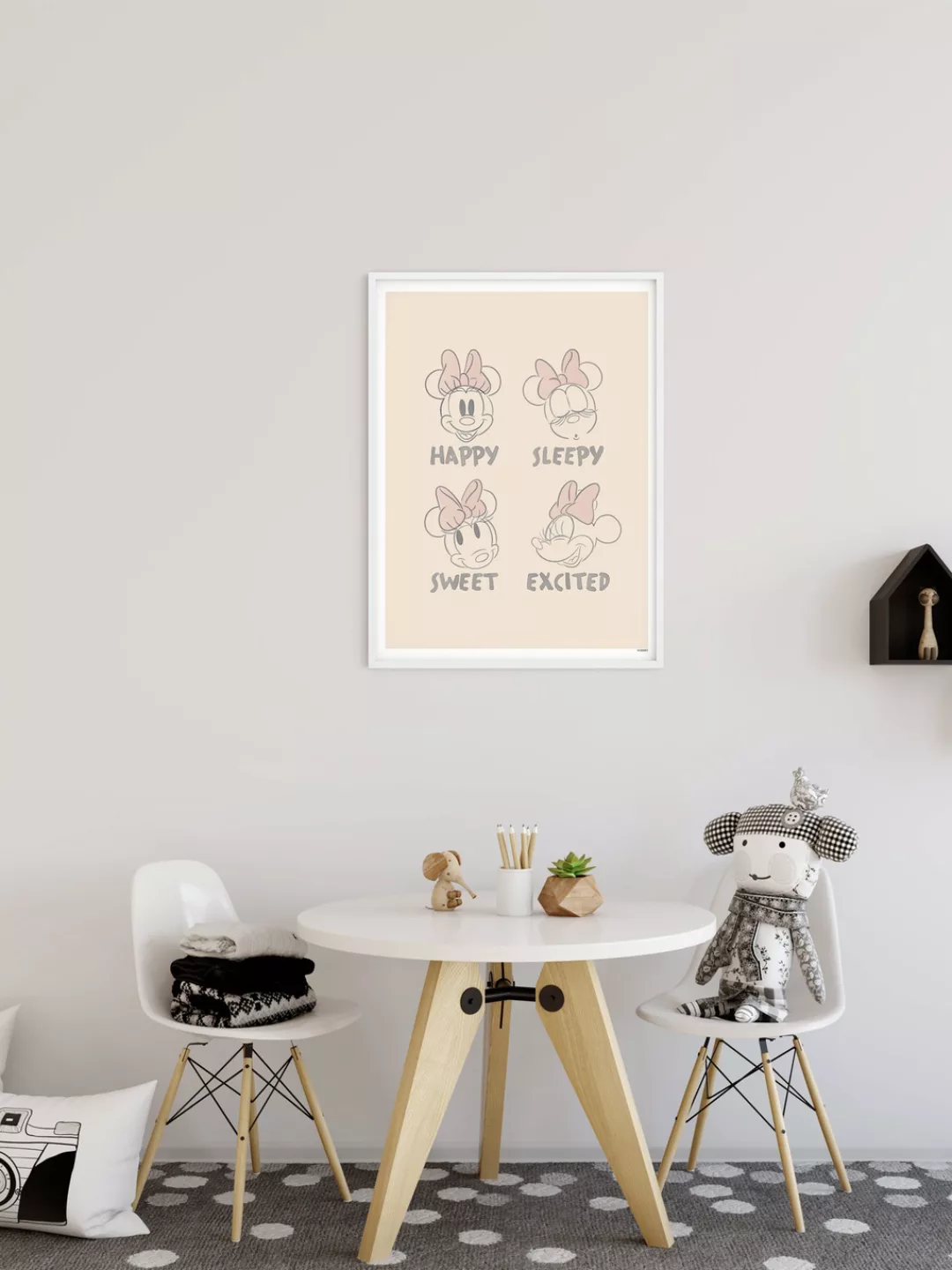Komar Poster "Minnie Pink Emotions", Disney, (1 St.), Kinderzimmer, Schlafz günstig online kaufen