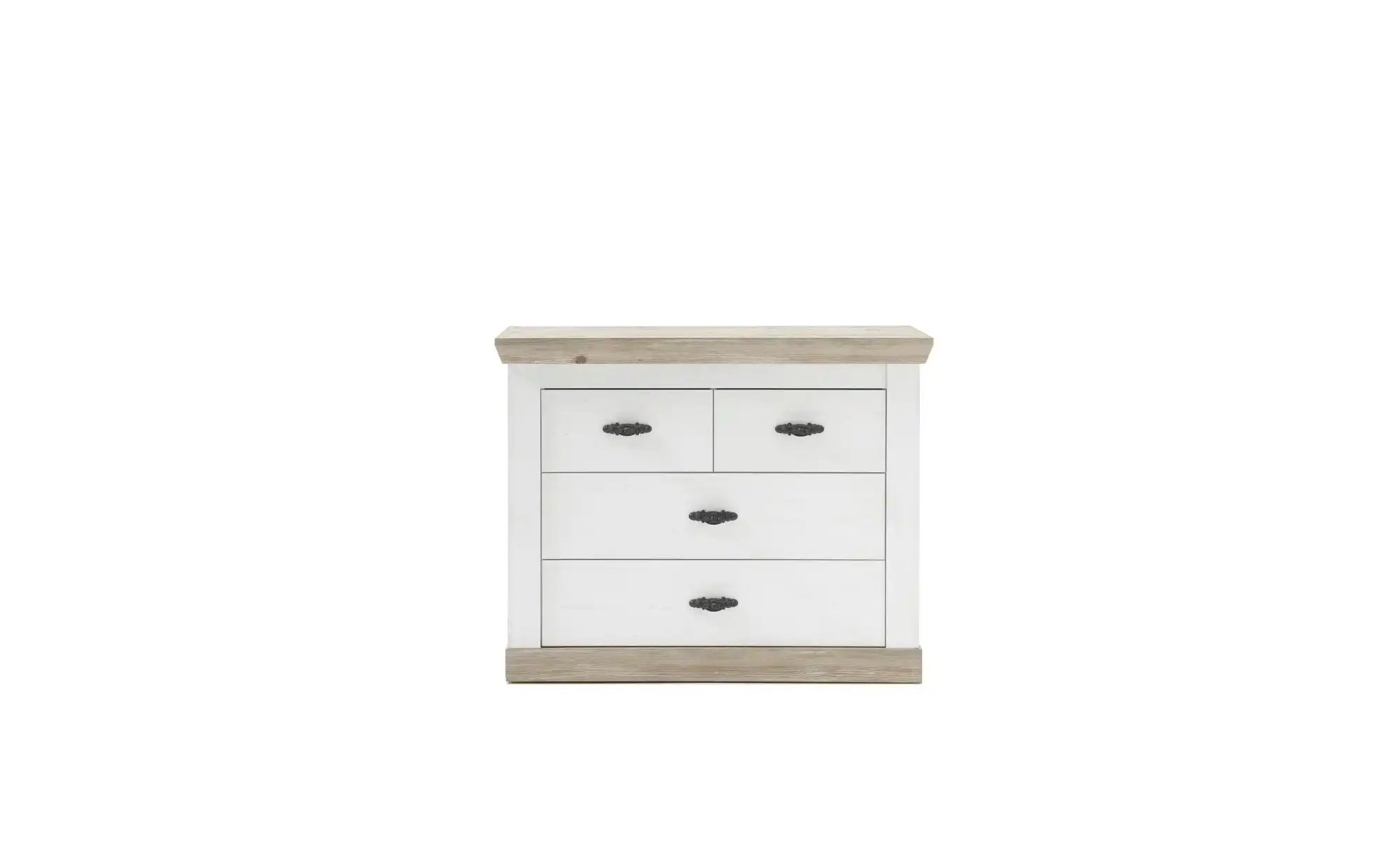 Kommode   ¦ weiß ¦ Maße (cm): B: 107 H: 45 T: 45.0 Kommoden & Sideboards > günstig online kaufen