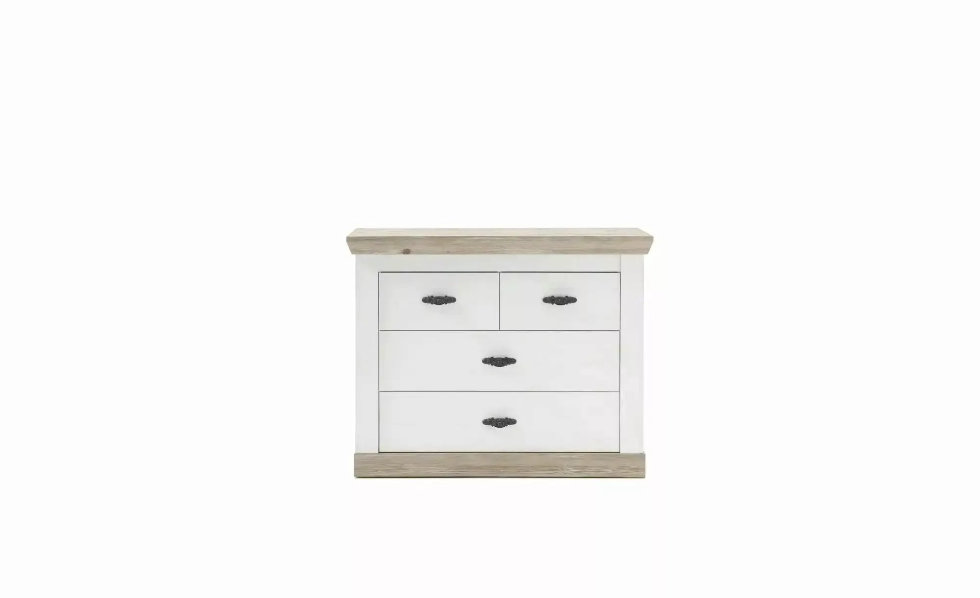 Kommode   ¦ weiß ¦ Maße (cm): B: 107 H: 45 T: 45.0 Kommoden & Sideboards > günstig online kaufen