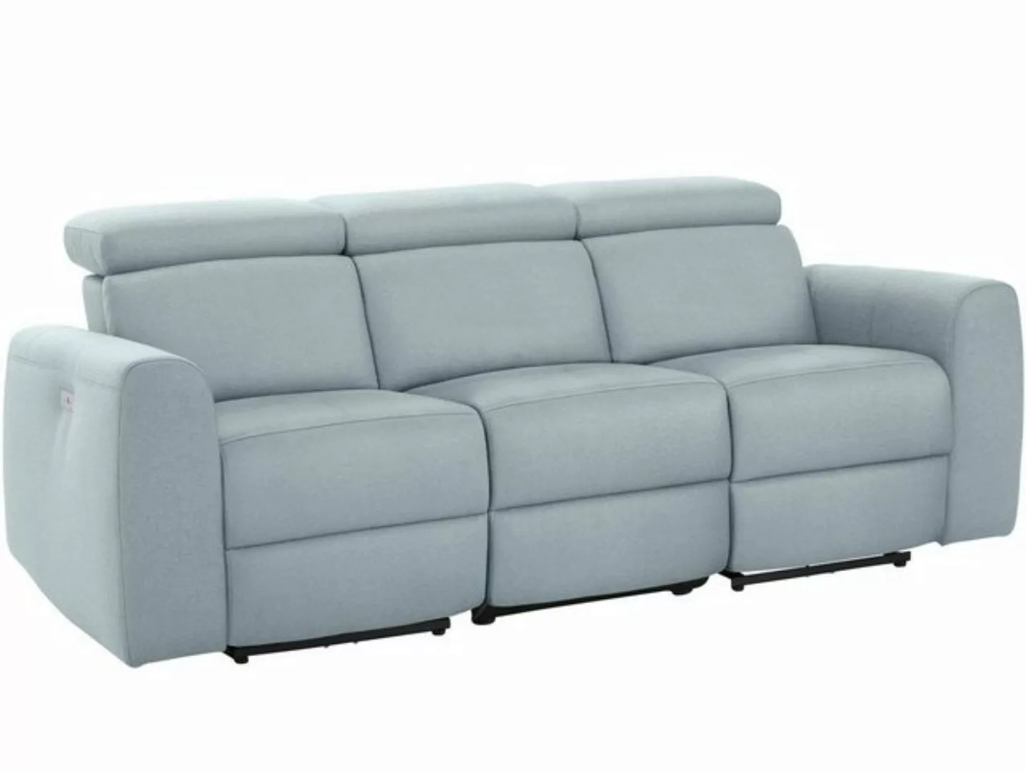 loft24 3-Sitzer Capri, Sofa, Couch mit Relaxfunktion, USB Anschluss, Breite günstig online kaufen